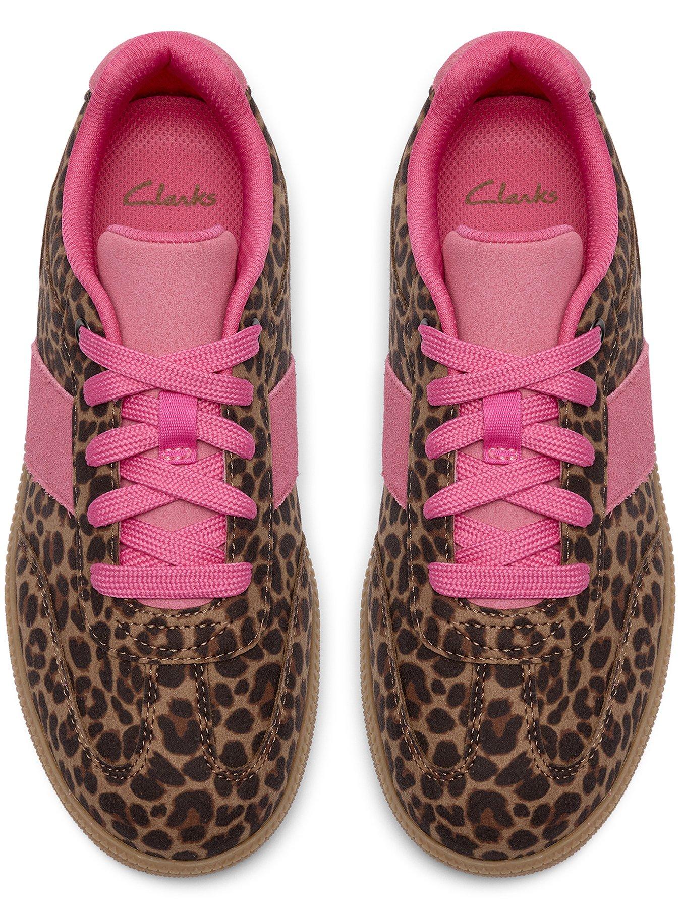 Image 4 of 6 of Clarks Youth Cypress Lace Trainer - Brown