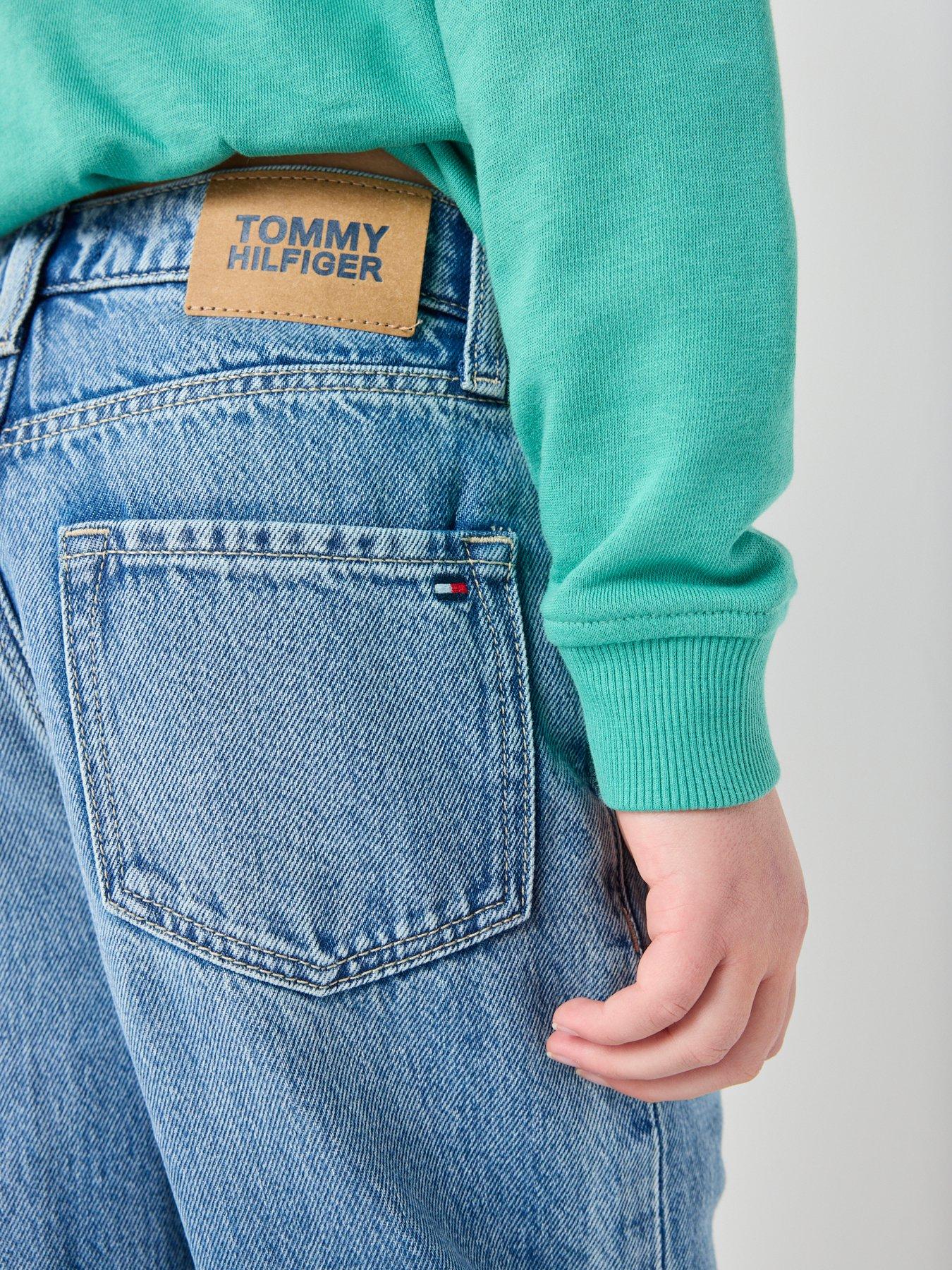 Image 5 of 5 of Tommy Hilfiger Boys Relaxed Mid Jeans - Blue
