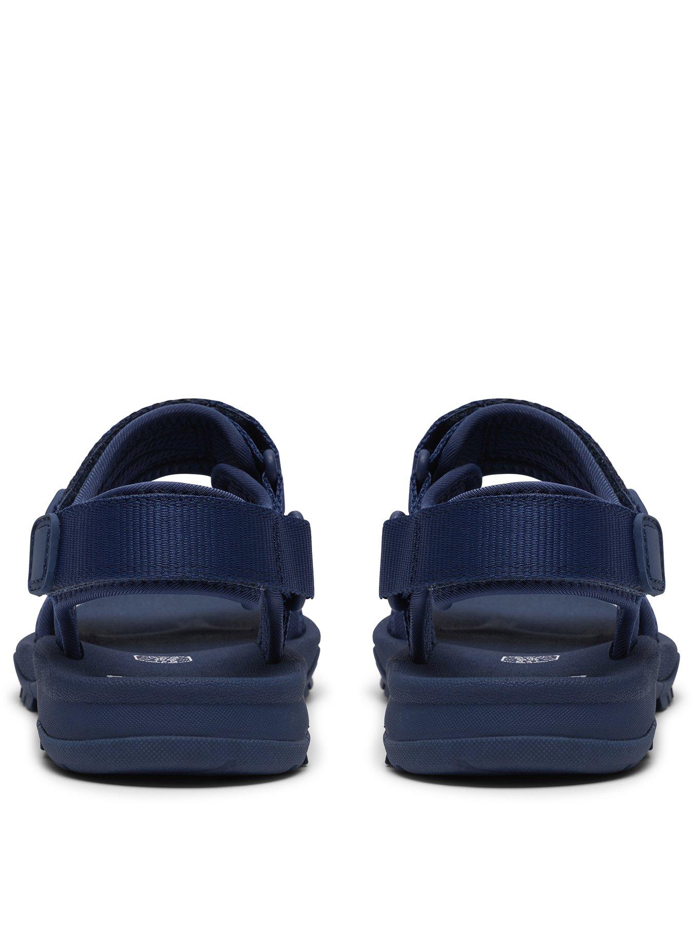 Image 3 of 6 of Clarks Junior Wharf Tide Sandal - Navy
