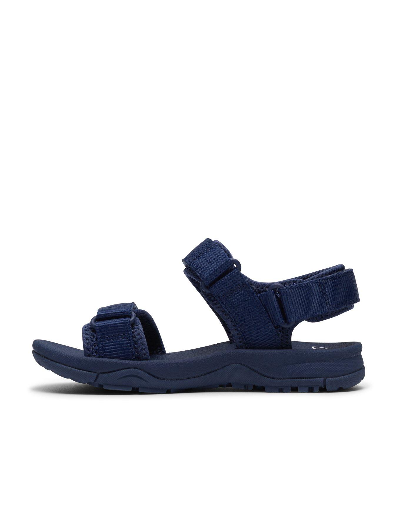 Image 6 of 6 of Clarks Junior Wharf Tide Sandal - Navy