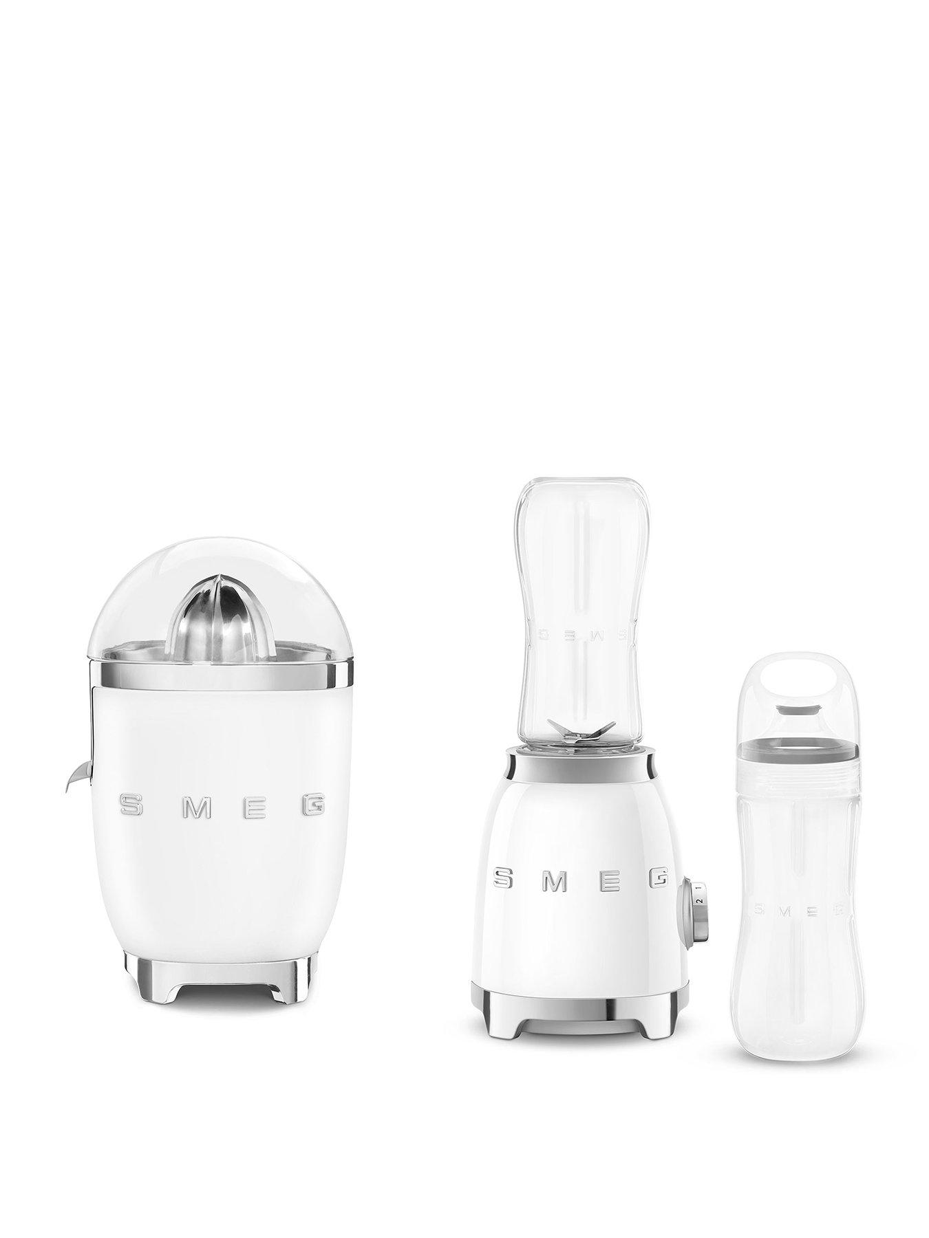 Smeg Juicer  &  Blender Breakfast Bundle- White