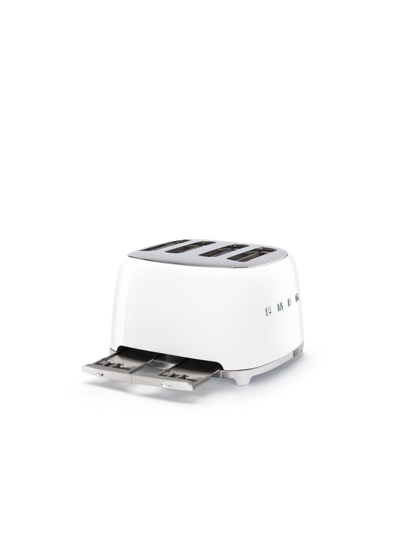  image of smeg-variable-temperature-kettle-and-4-slice-toaster-bundle--white