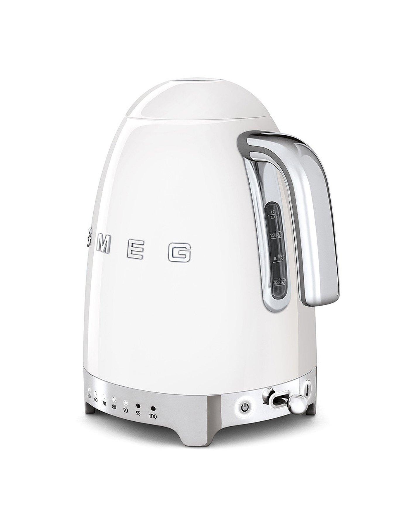  image of smeg-variable-temperature-kettle-and-4-slice-toaster-bundle--white