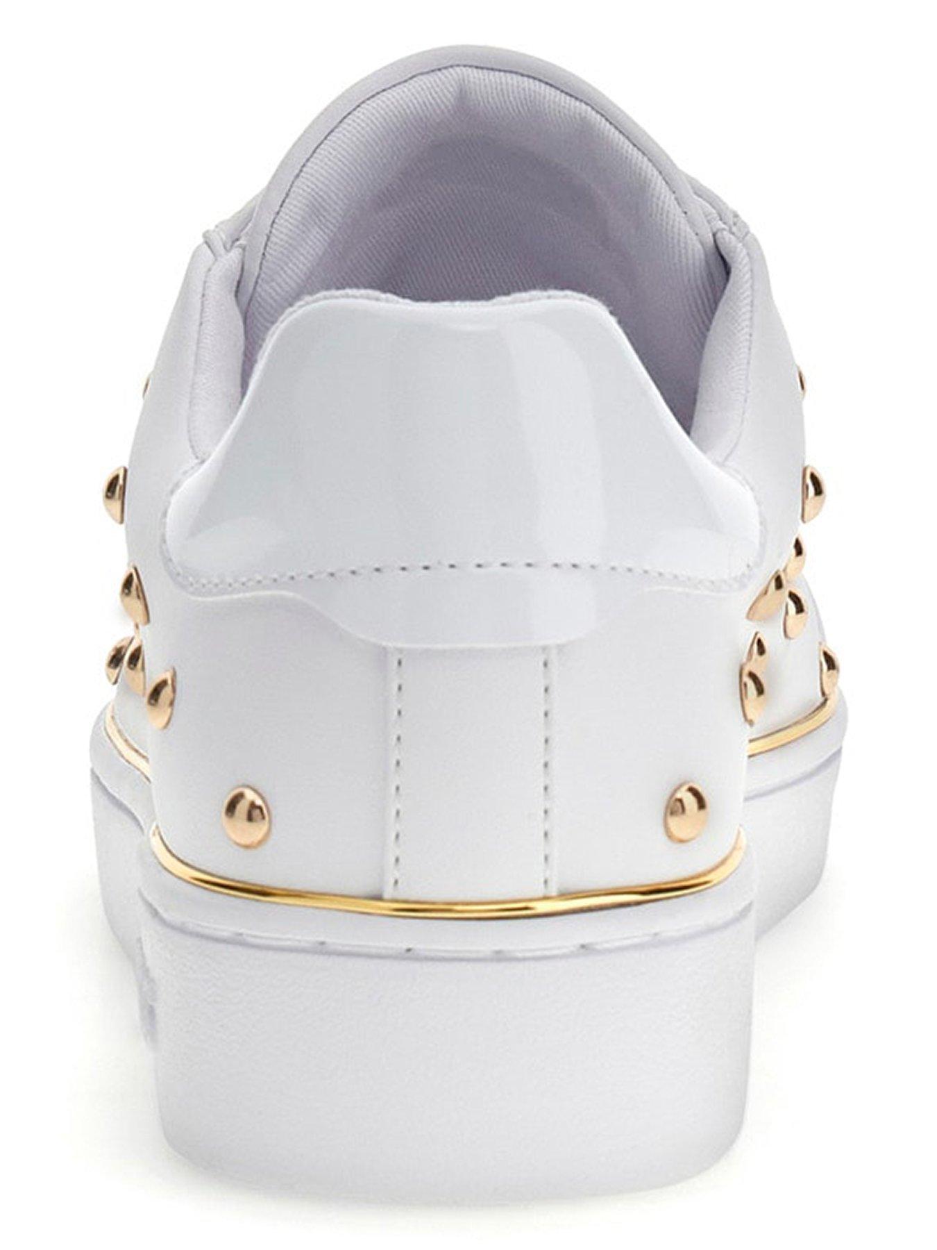  image of guess-jeans-bonitah-studded-trainer