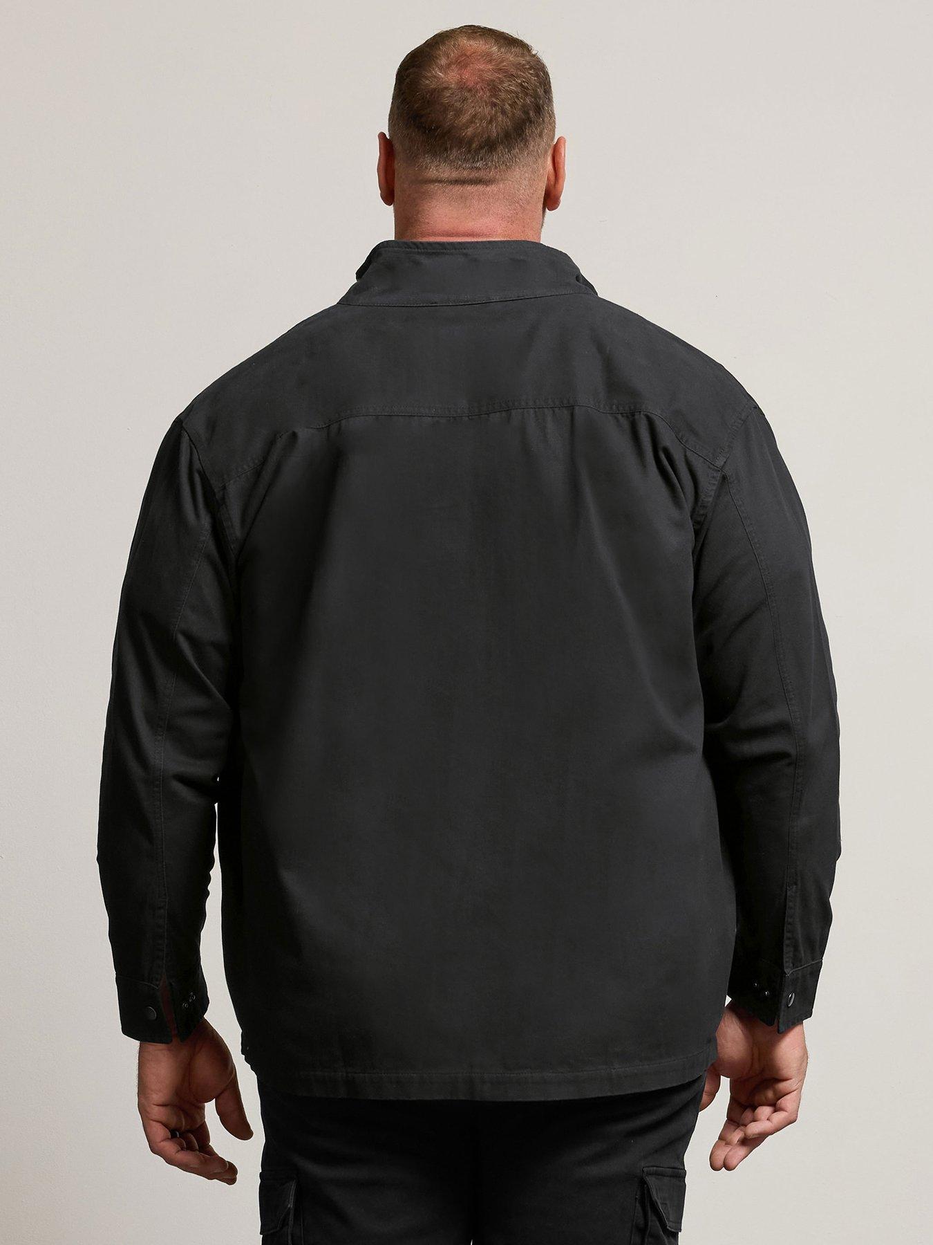 Image 2 of 4 of BadRhino Zip Thru Utility Jacket - Black