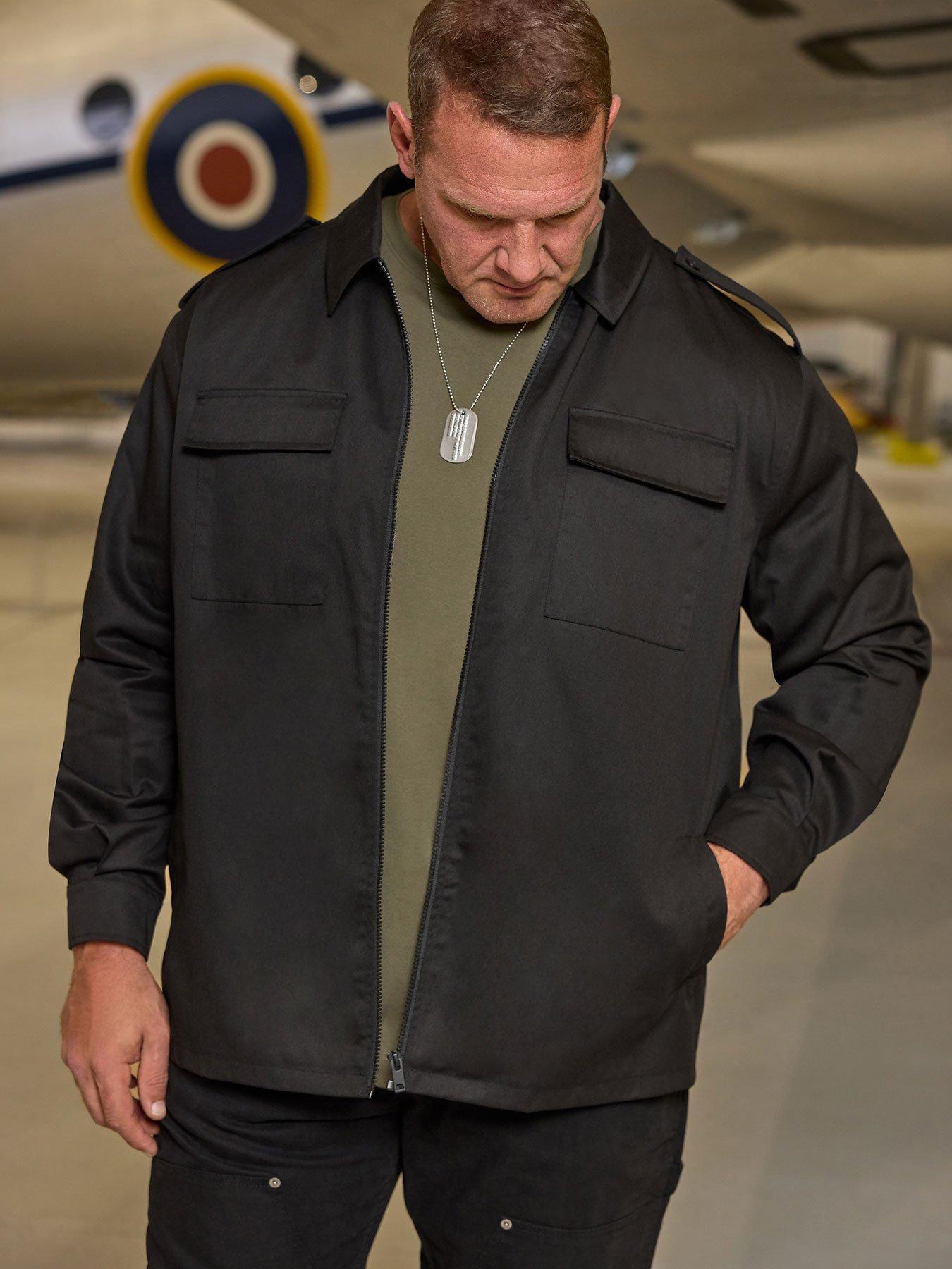 Image 2 of 4 of BadRhino Zip Trough Jacket - Black