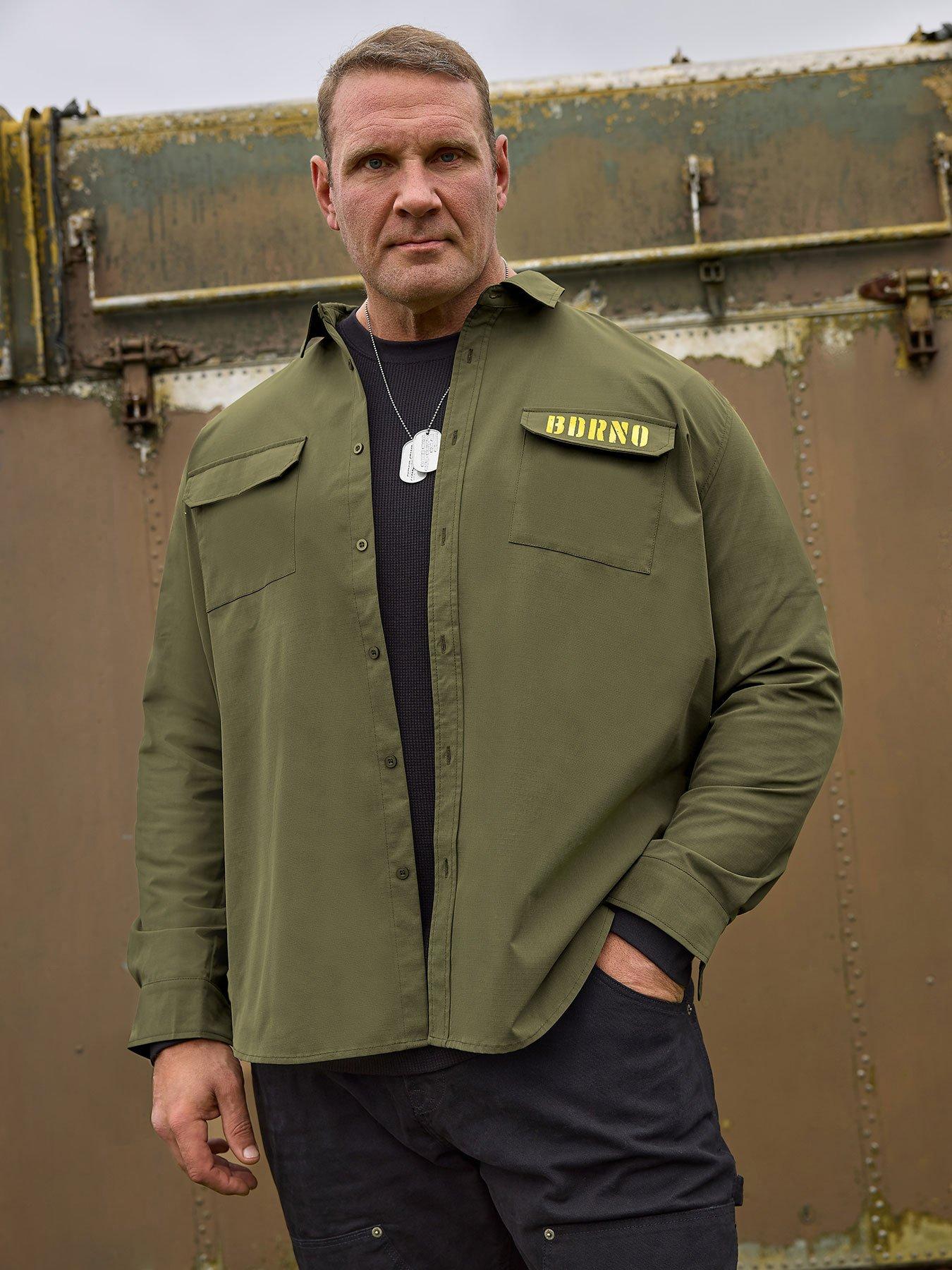 badrhino-big-amp-tall-military-ripstop-shirt-khaki-green