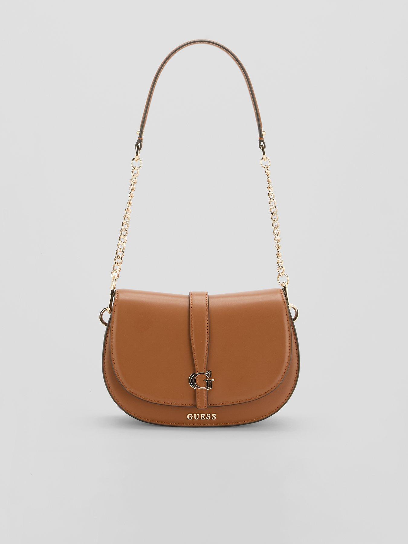 Image 1 of 6 of Guess Jeans Carrie Flap Shoulder Bag