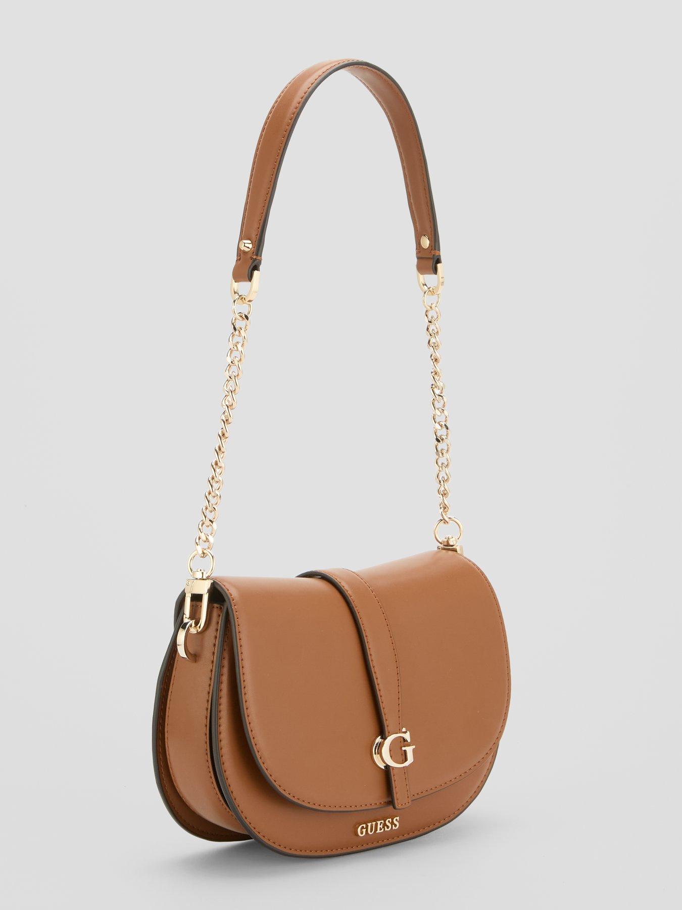 Image 2 of 6 of Guess Jeans Carrie Flap Shoulder Bag