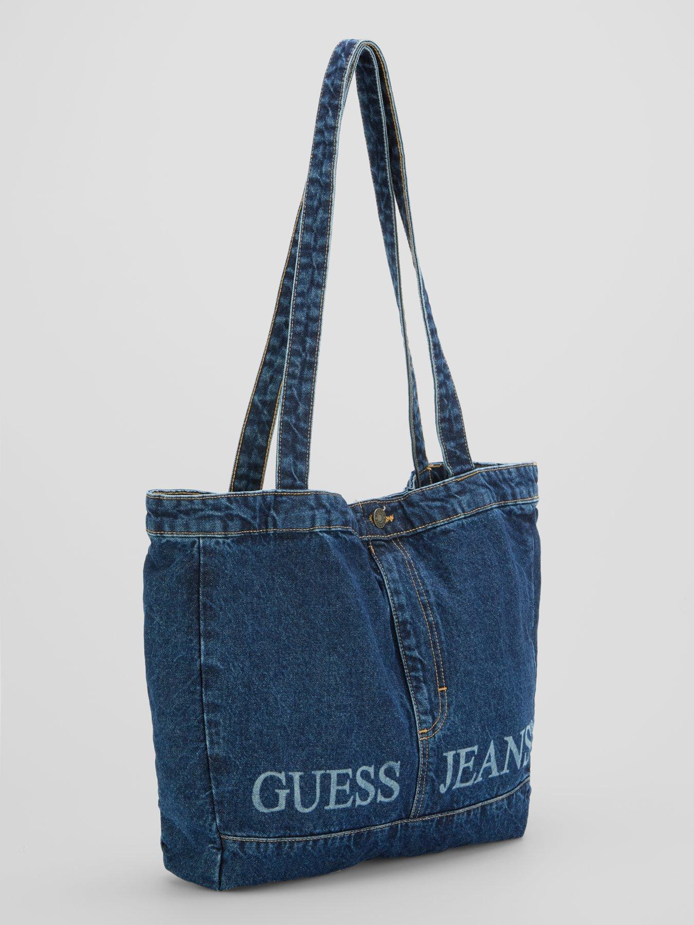 Image 2 of 6 of Guess Denim Tote Bag