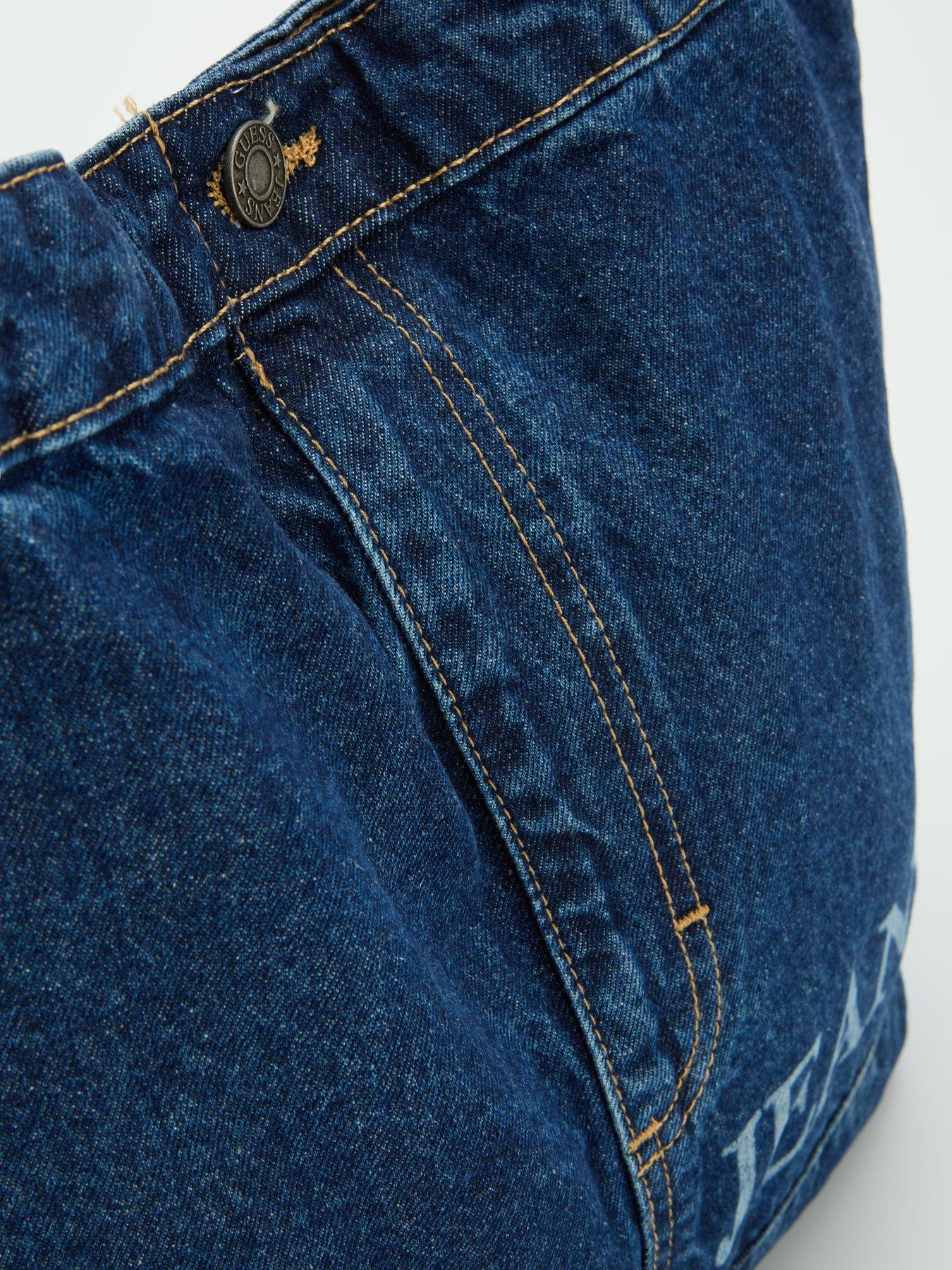 Image 3 of 6 of Guess Denim Tote Bag