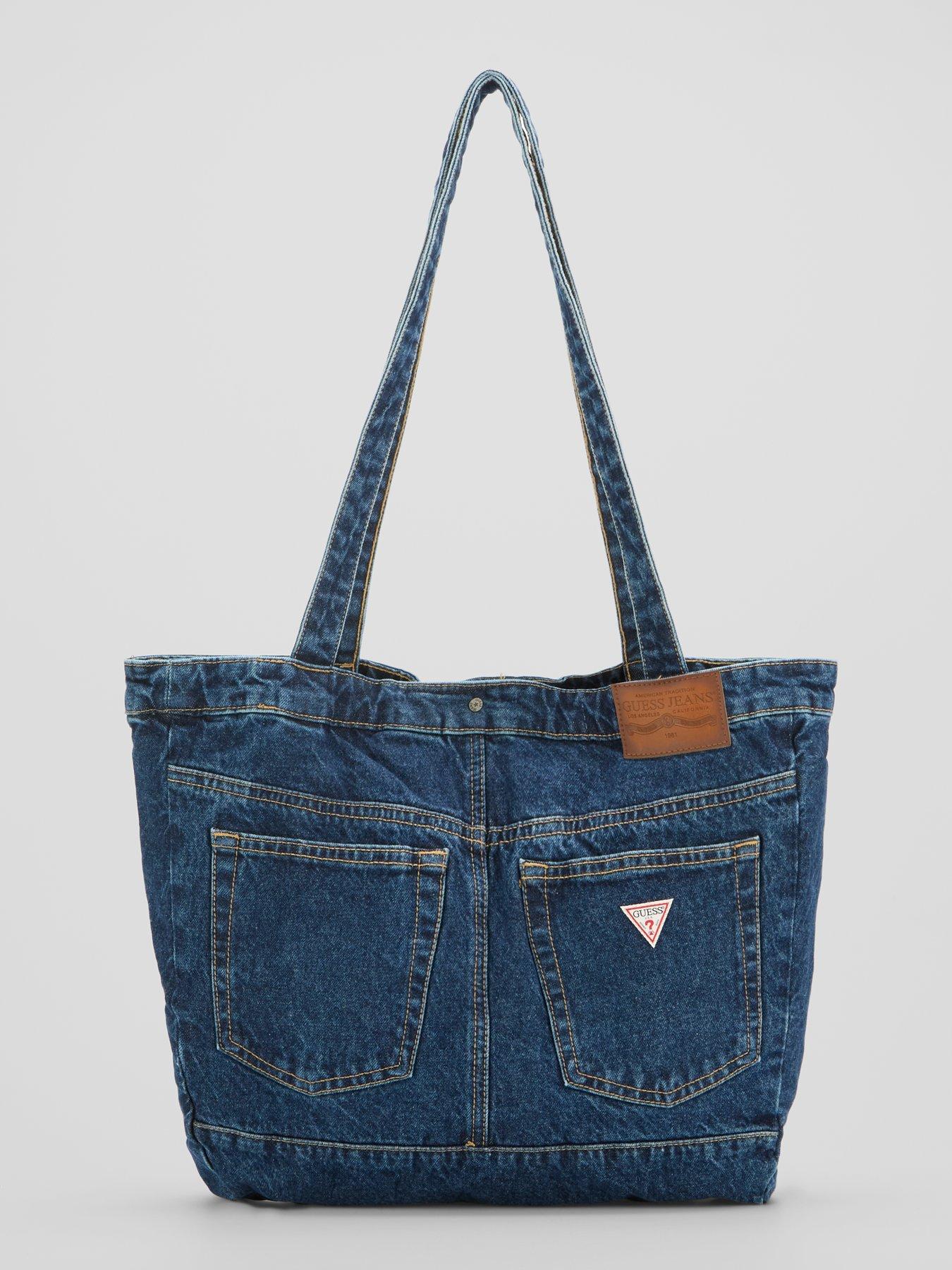 Image 4 of 6 of Guess Denim Tote Bag