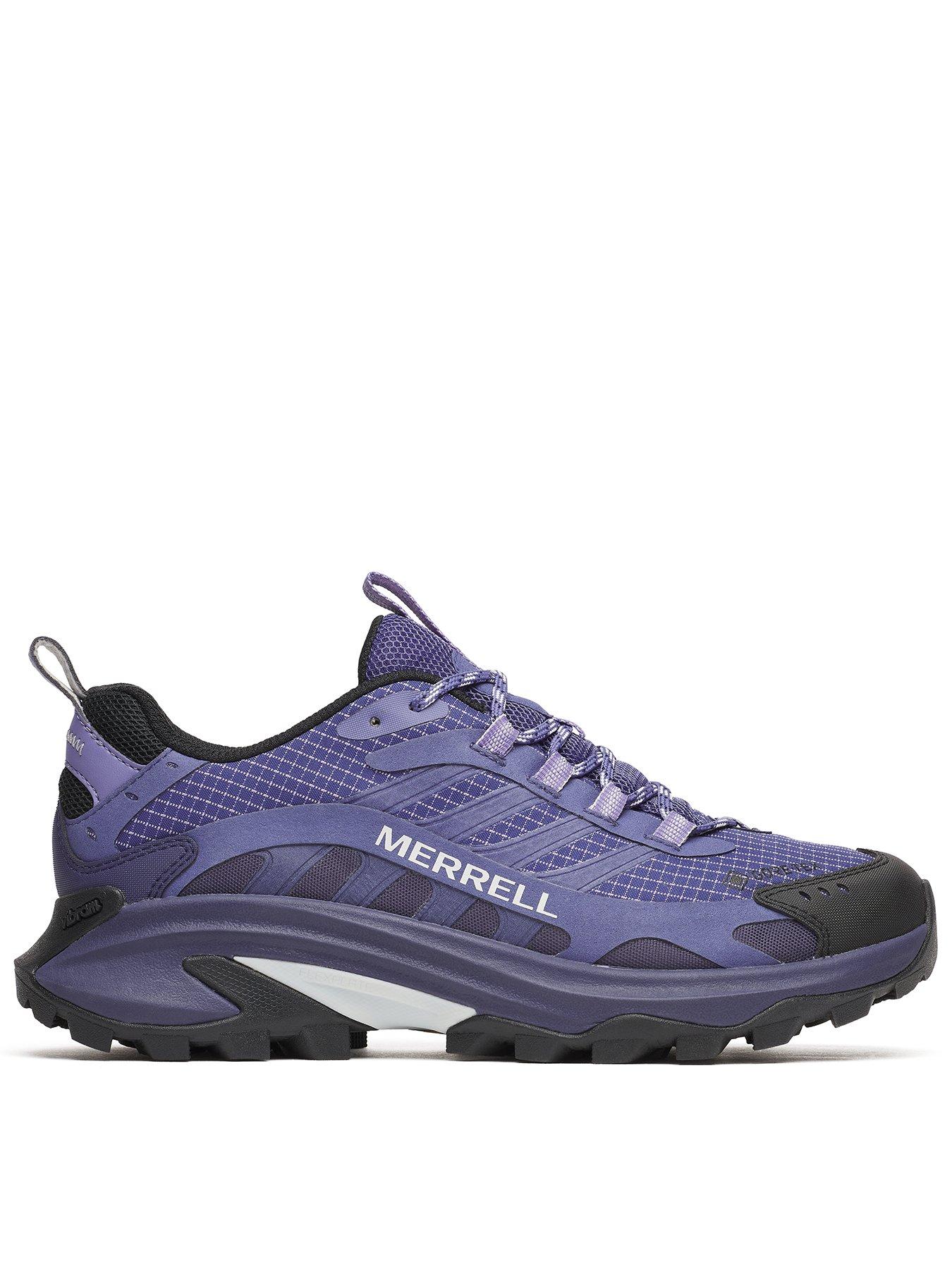 Merrell Womens Moab Speed 2 Goretex Hiking Shoes - Purple