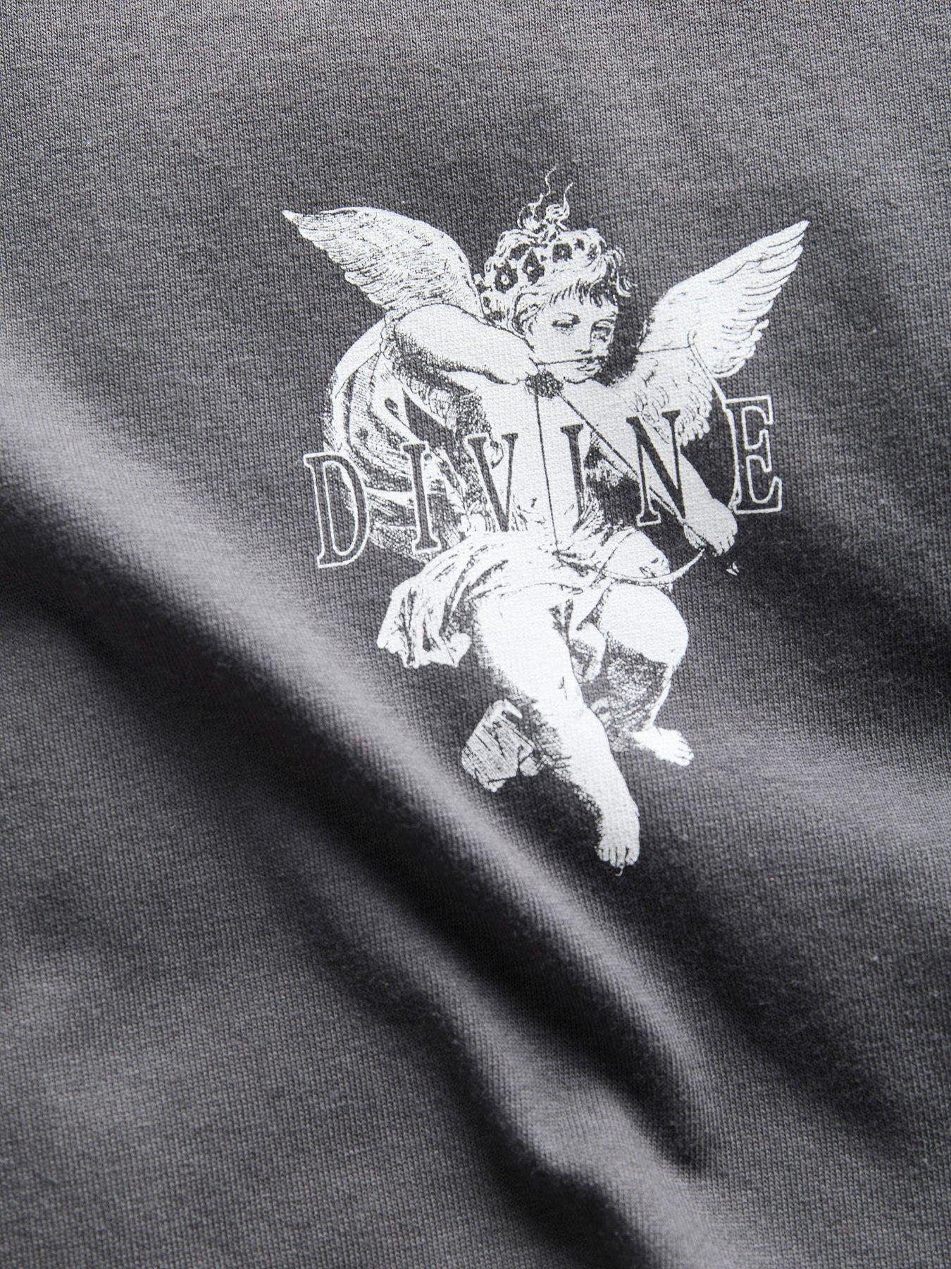 Image 3 of 4 of Jack & Jones Divine Graphic T-Shirt - Grey