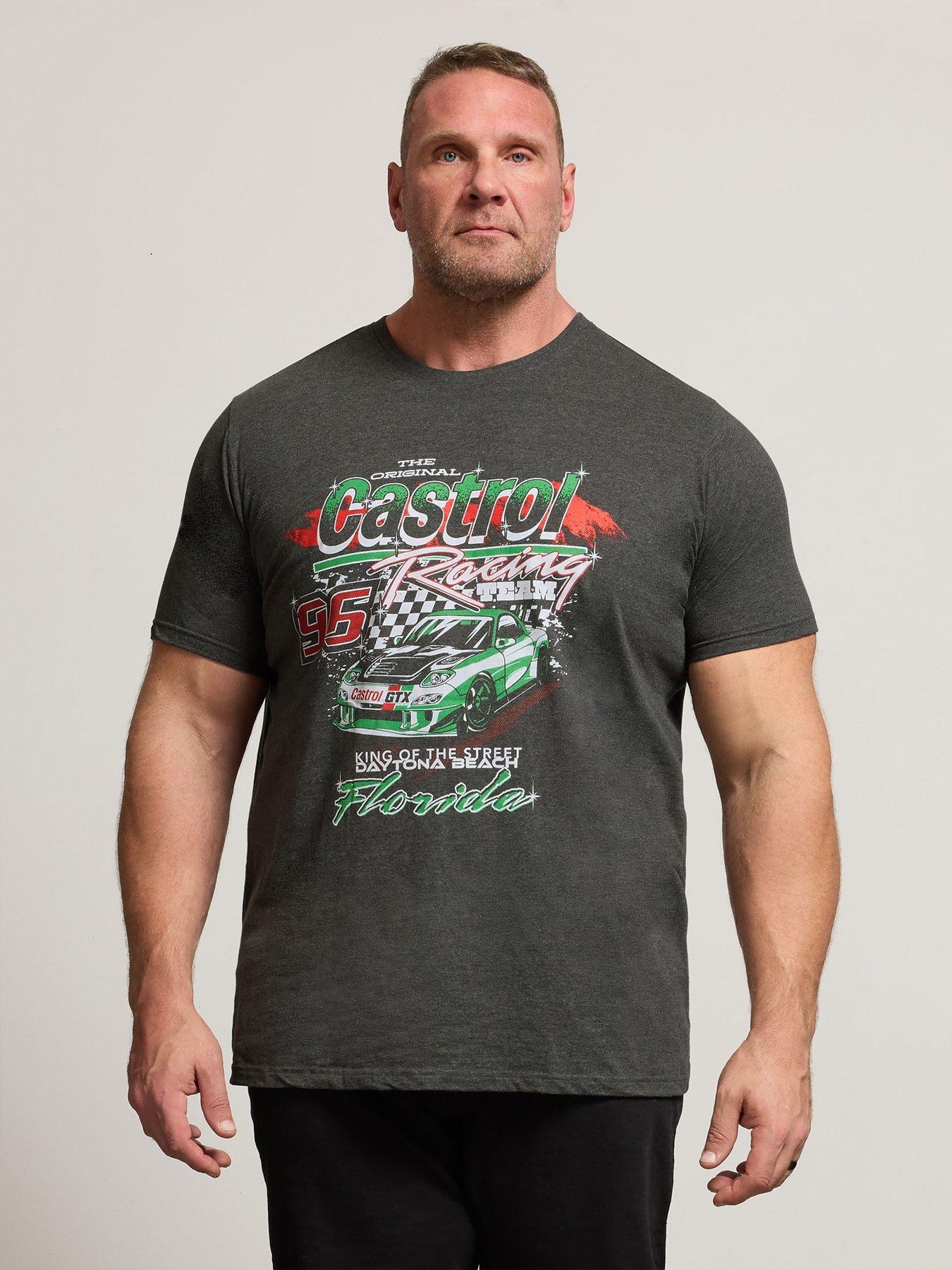 BadRhino Regular Graphic Tops - Grey