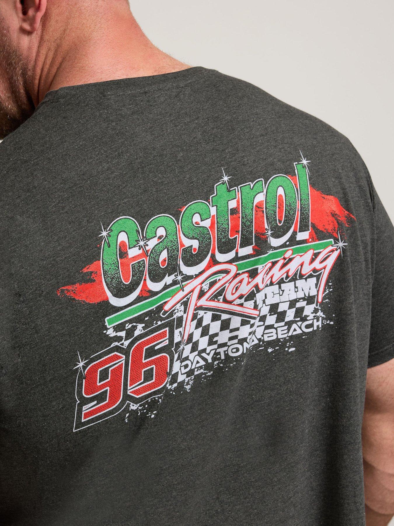  image of badrhino-regular-graphic-tops-grey