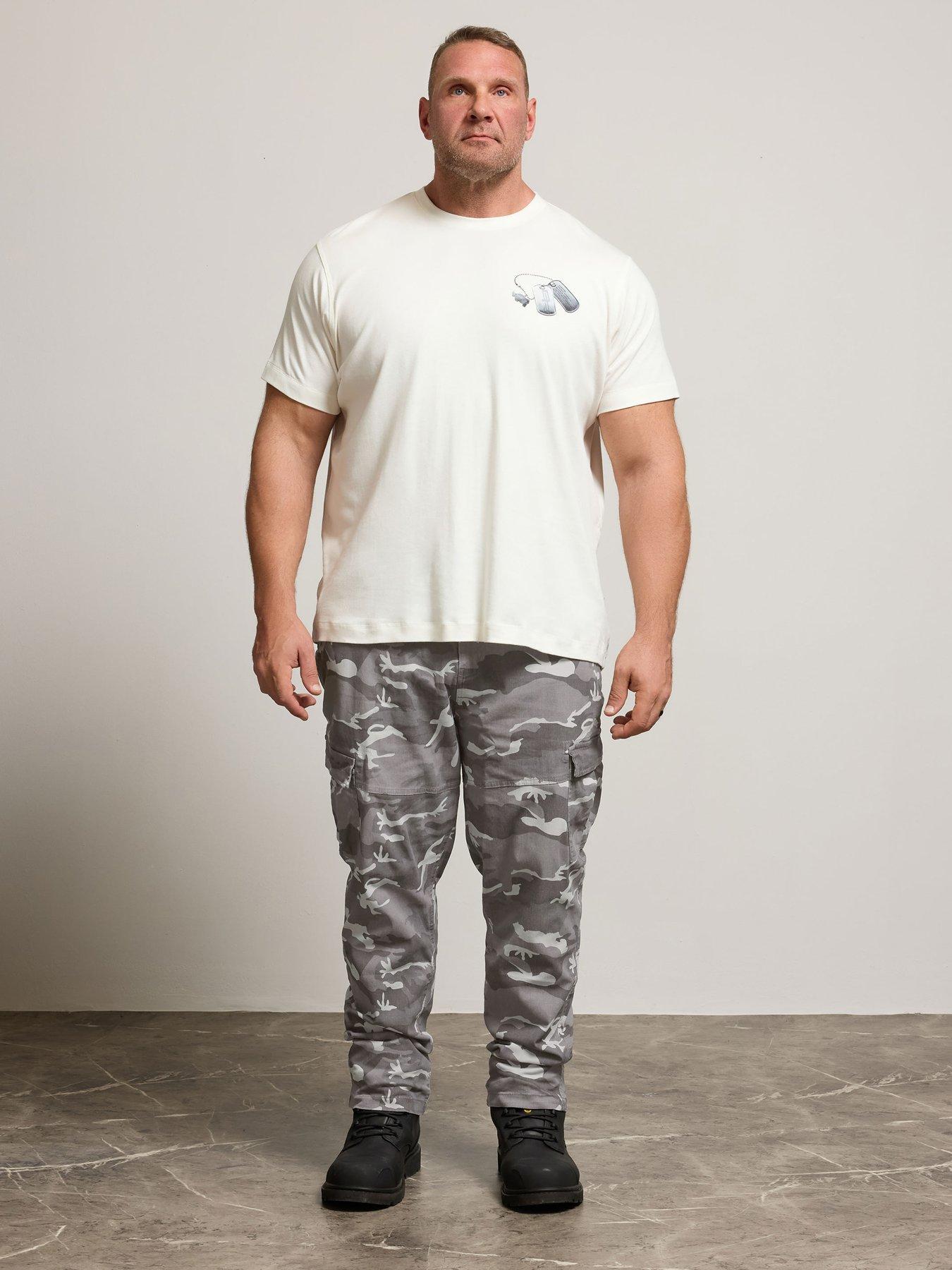  image of badrhino-dog-tag-short-sleeve-t-shirt-white