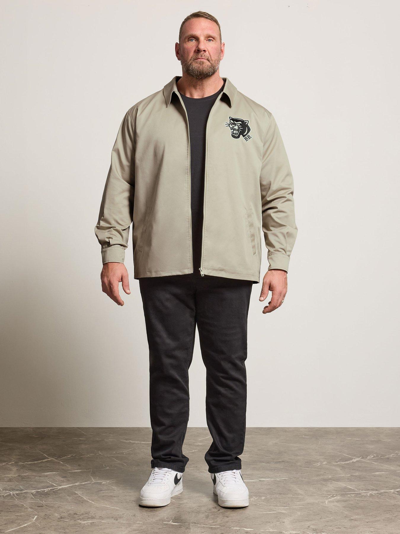 Image 3 of 6 of BadRhino Canvas Patch Jacket - Beige
