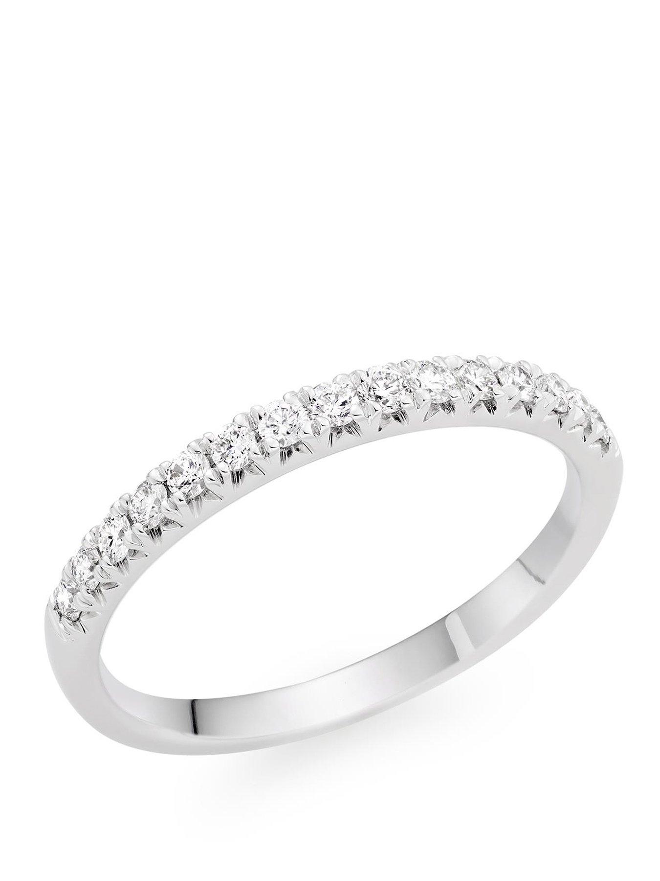 Beaverbrooks Beaverbrooks 9ct White Gold Diamond Ring