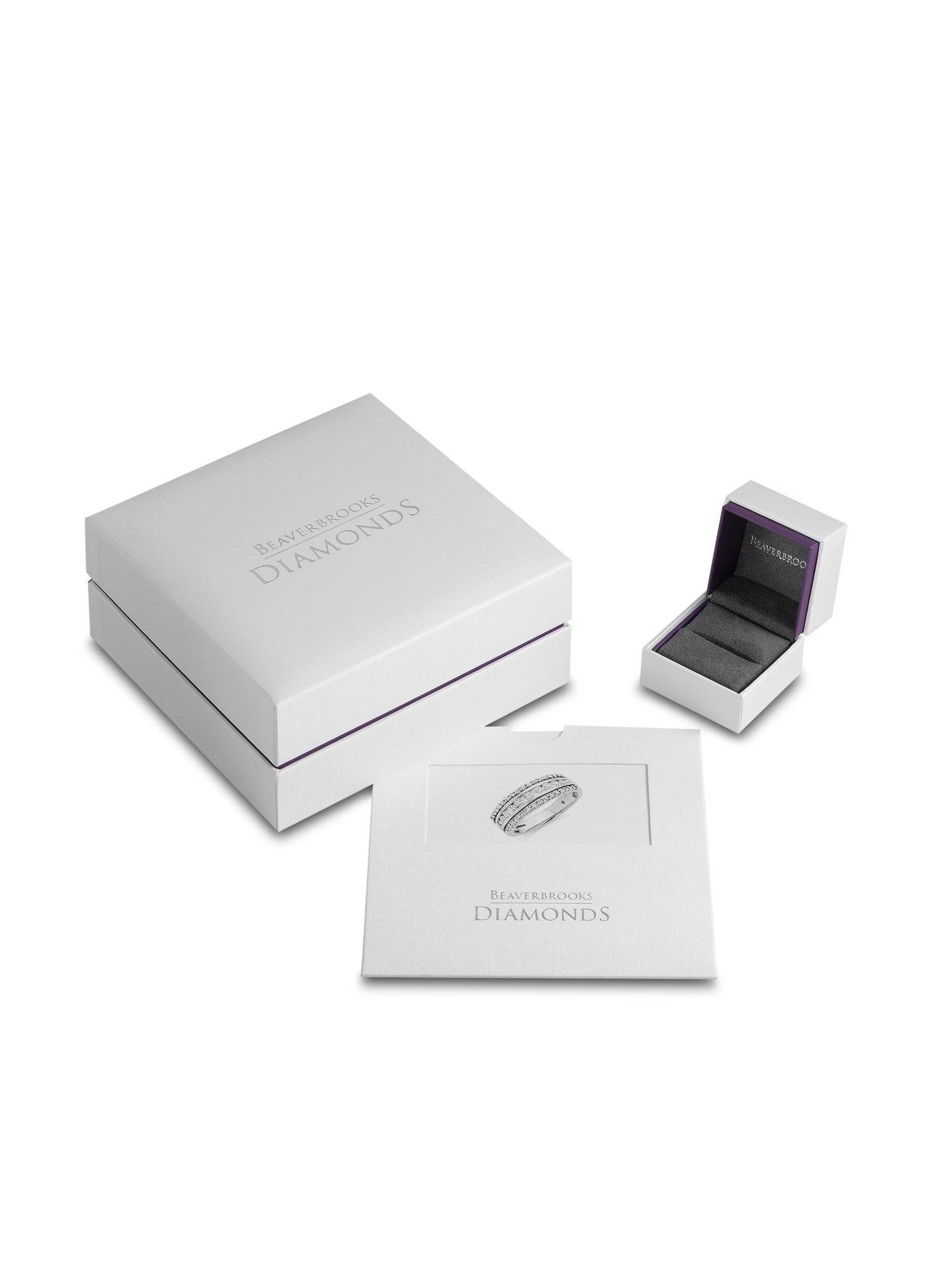  image of beaverbrooks-18ct-yellow-gold-diamond-cluster-ring