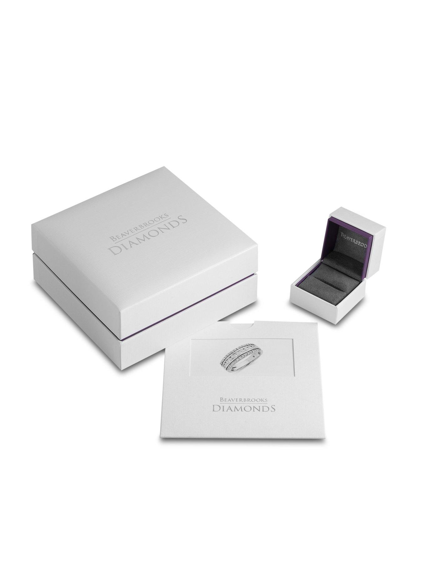 image of beaverbrooks-platinum-diamond-solitaire-ring