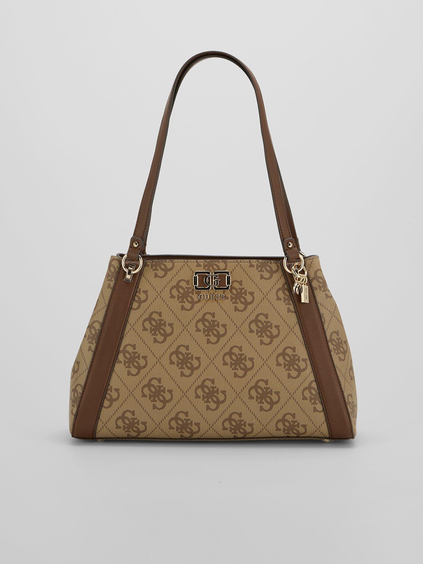 Image 1 of 6 of Guess Jeans Karnilla Logo Girlfriend Carryall