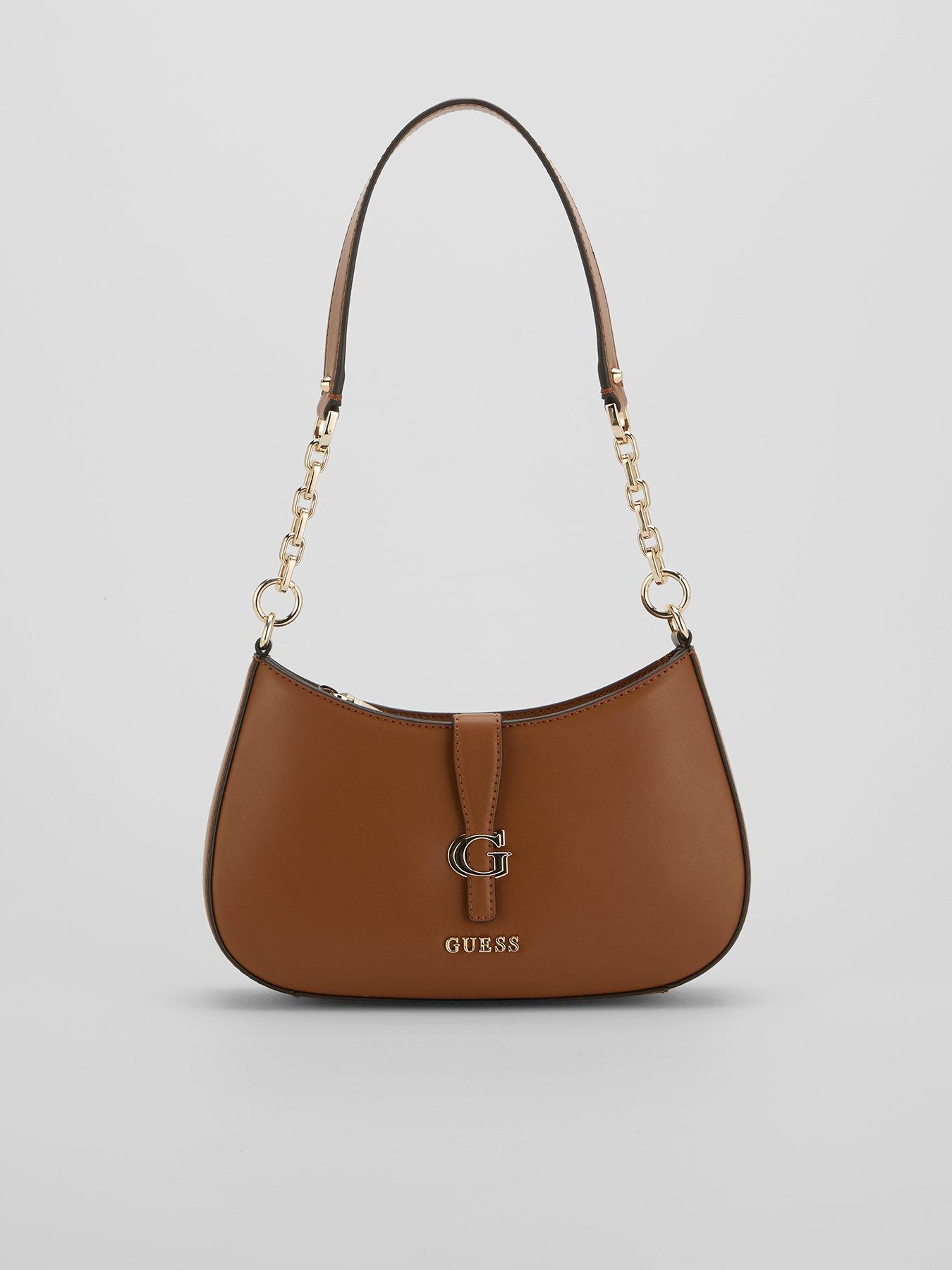 Image 1 of 6 of Guess Jeans Carrie Top Zip Shoulder Bag
