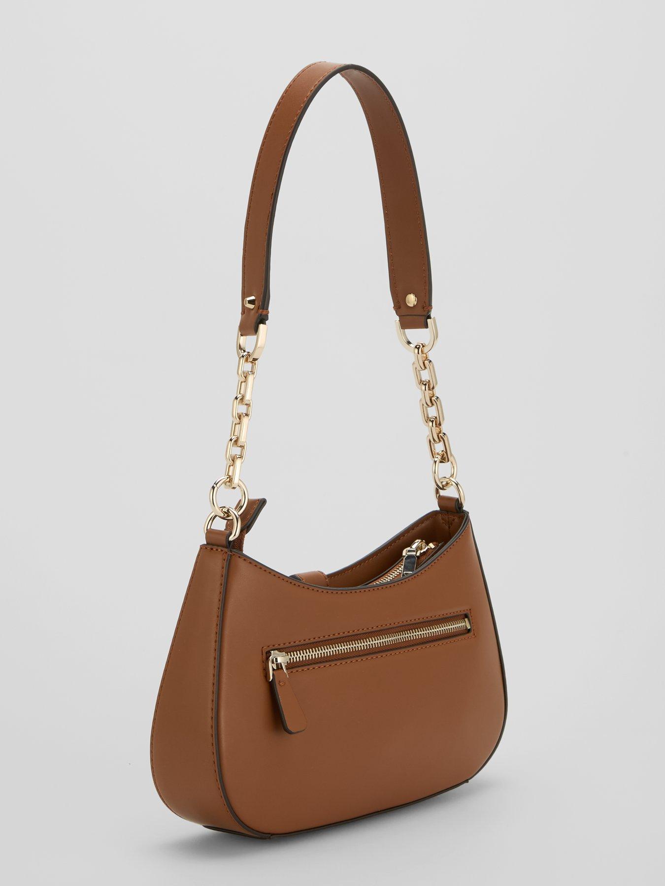Image 4 of 6 of Guess Jeans Carrie Top Zip Shoulder Bag