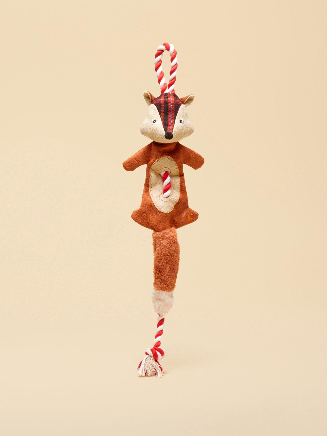 stillFront image of joules-rope-heritage-tweed-fox-toy