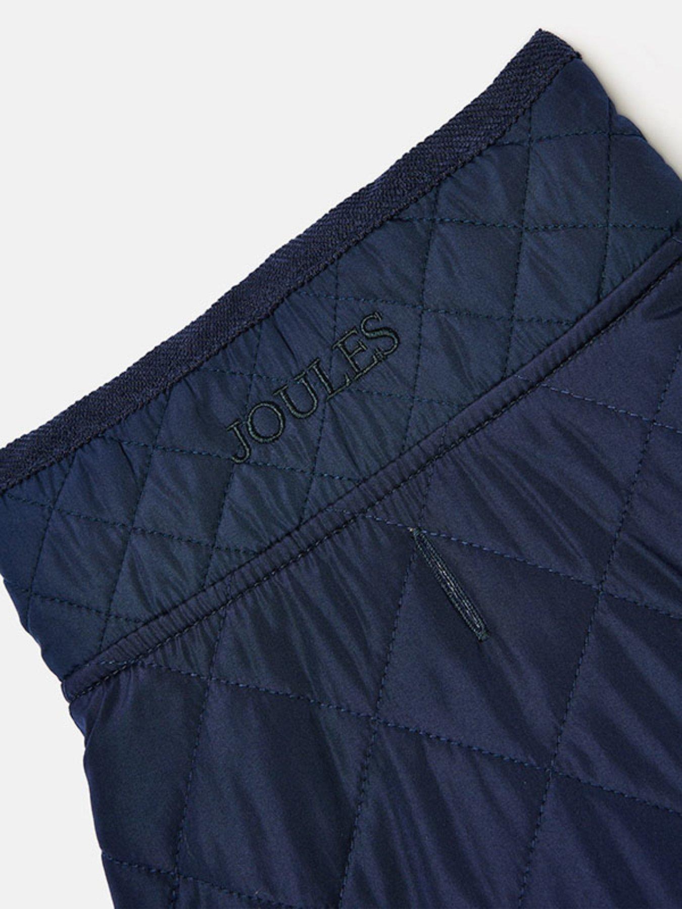 image of joules-navy-quilted-coat