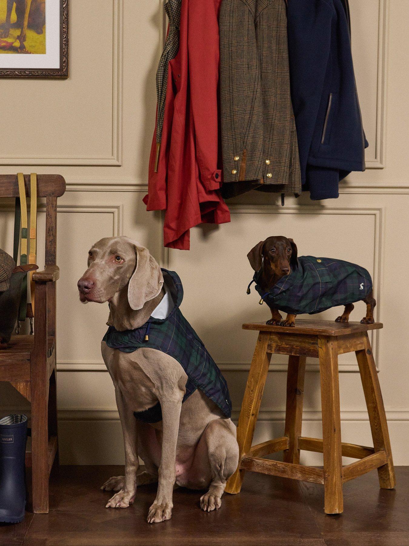 front image of joules-blackwatch-check-packaway-jacket