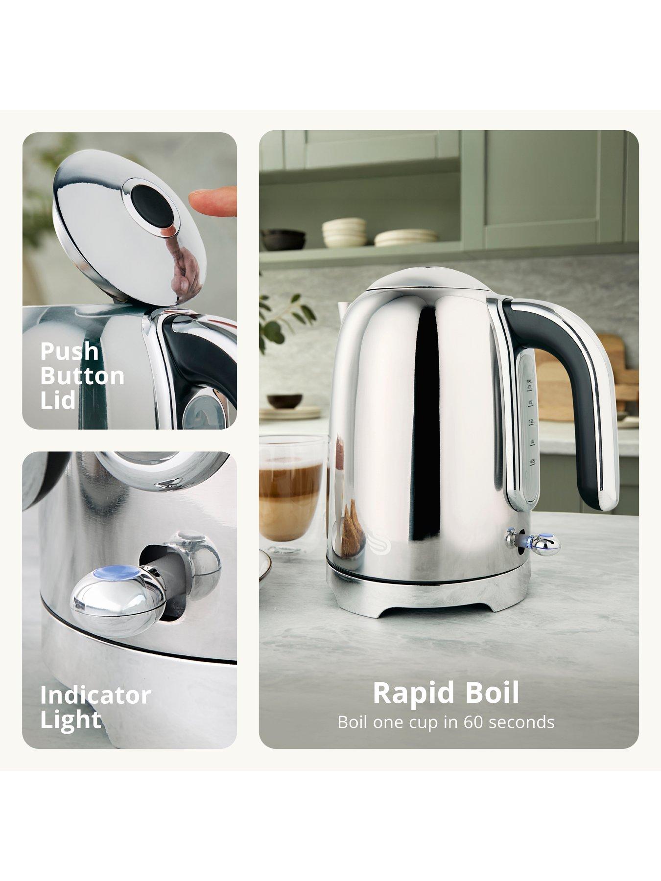  image of swan-solace-17l-jug-kettle-stainless-steel-fast-boil-17-litre-360-degree-base