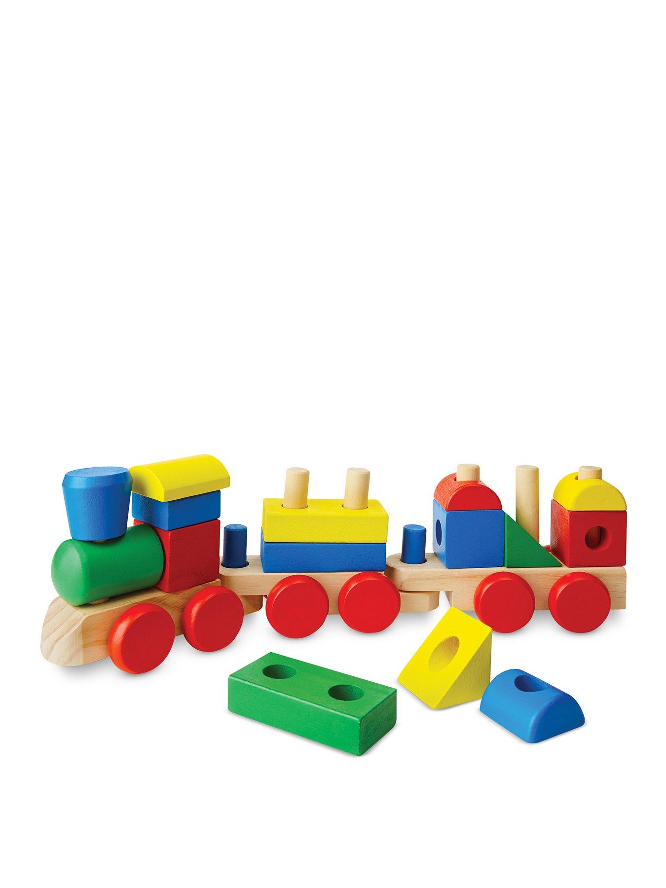 Image 1 of 8 of Melissa & Doug Stacking Train