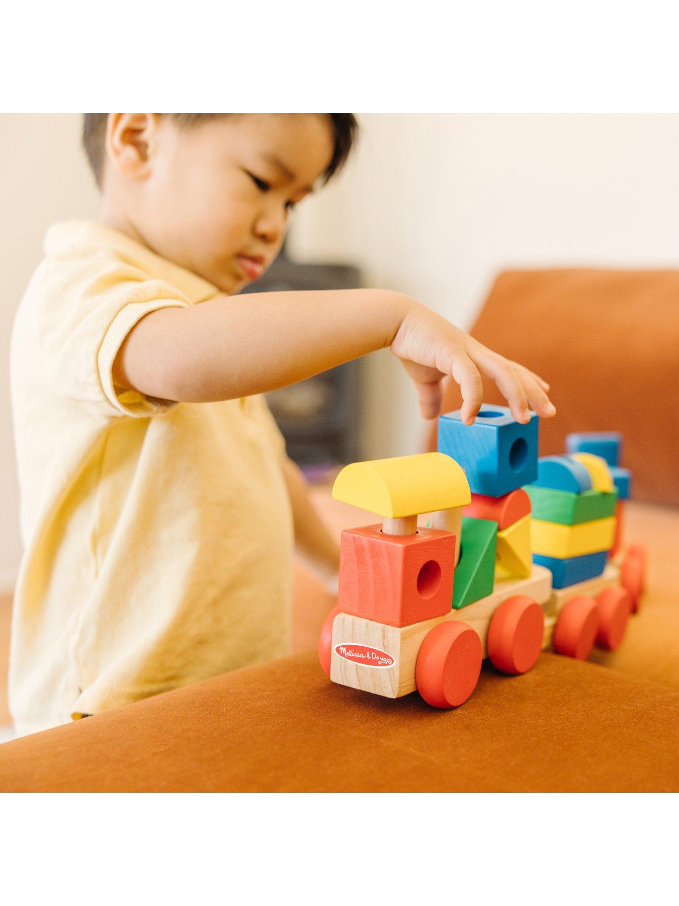 Image 7 of 8 of Melissa & Doug Stacking Train
