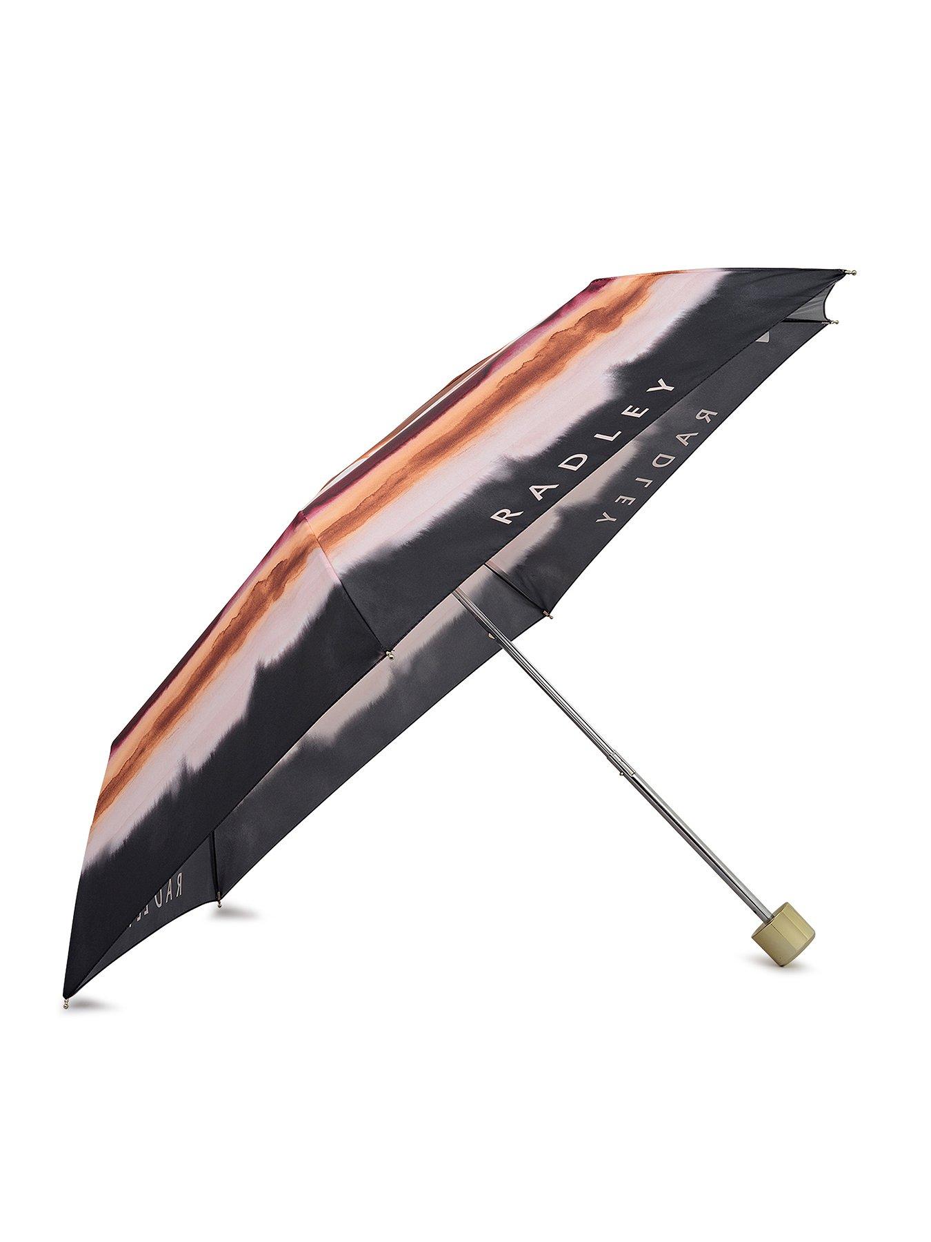 back image of radley-ombre-stripe-handbag-umbrella