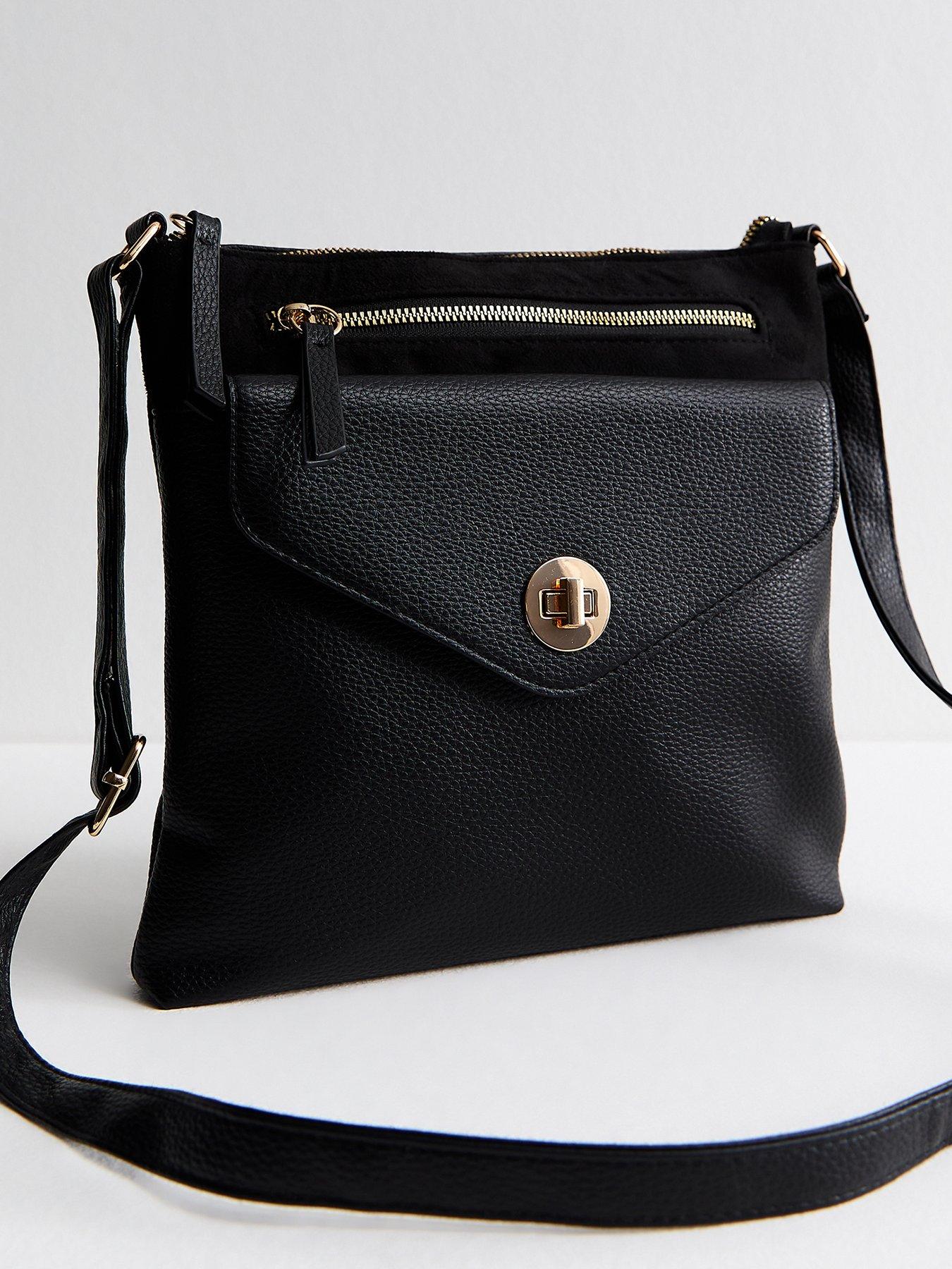 new-look-grained-faux-leather-pocket-messenger-bag-black