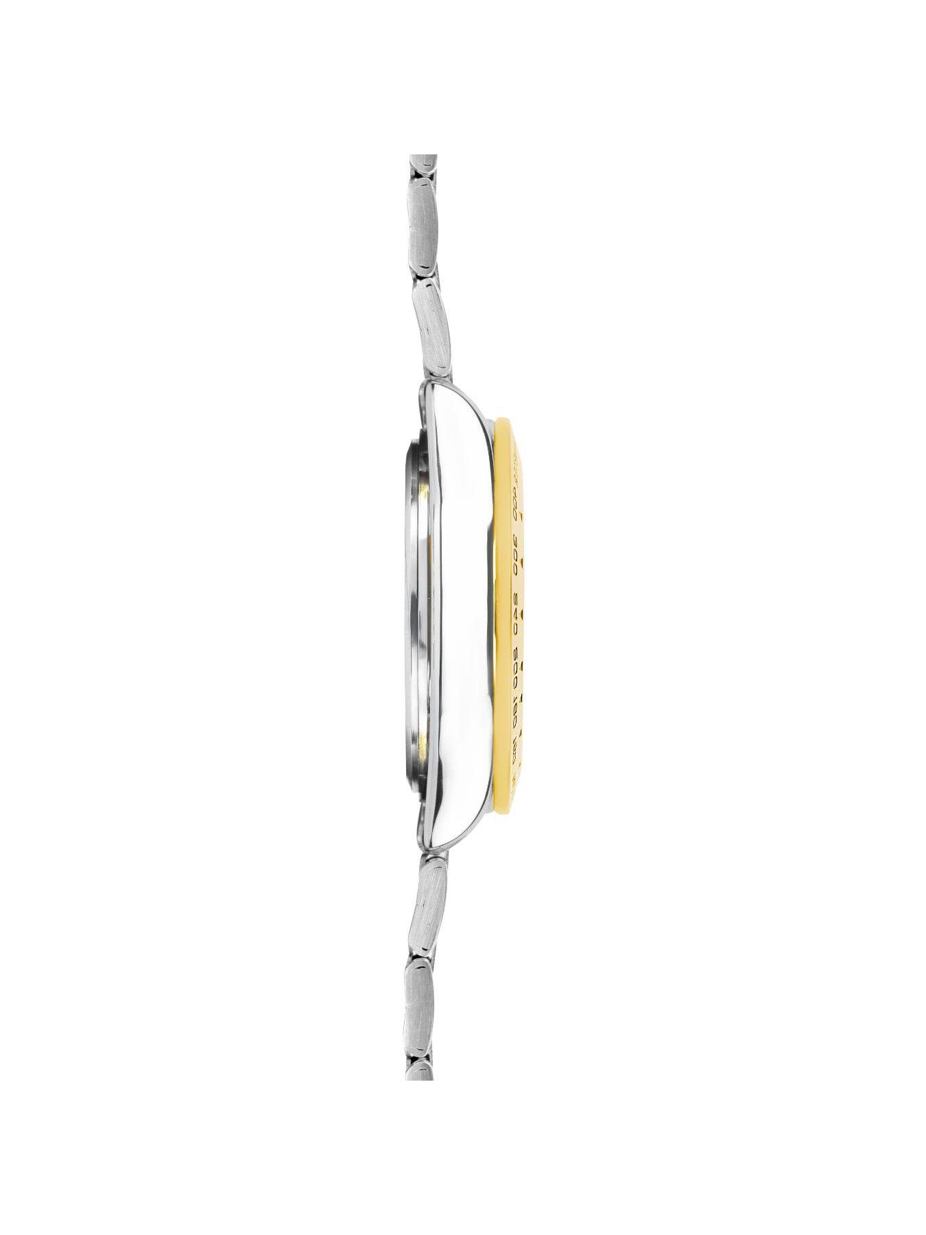 Image 5 of 6 of Sekonda Mens Circuit Two Tone Stainless Steel Bracelet with Silver Dial Chronograph Watch