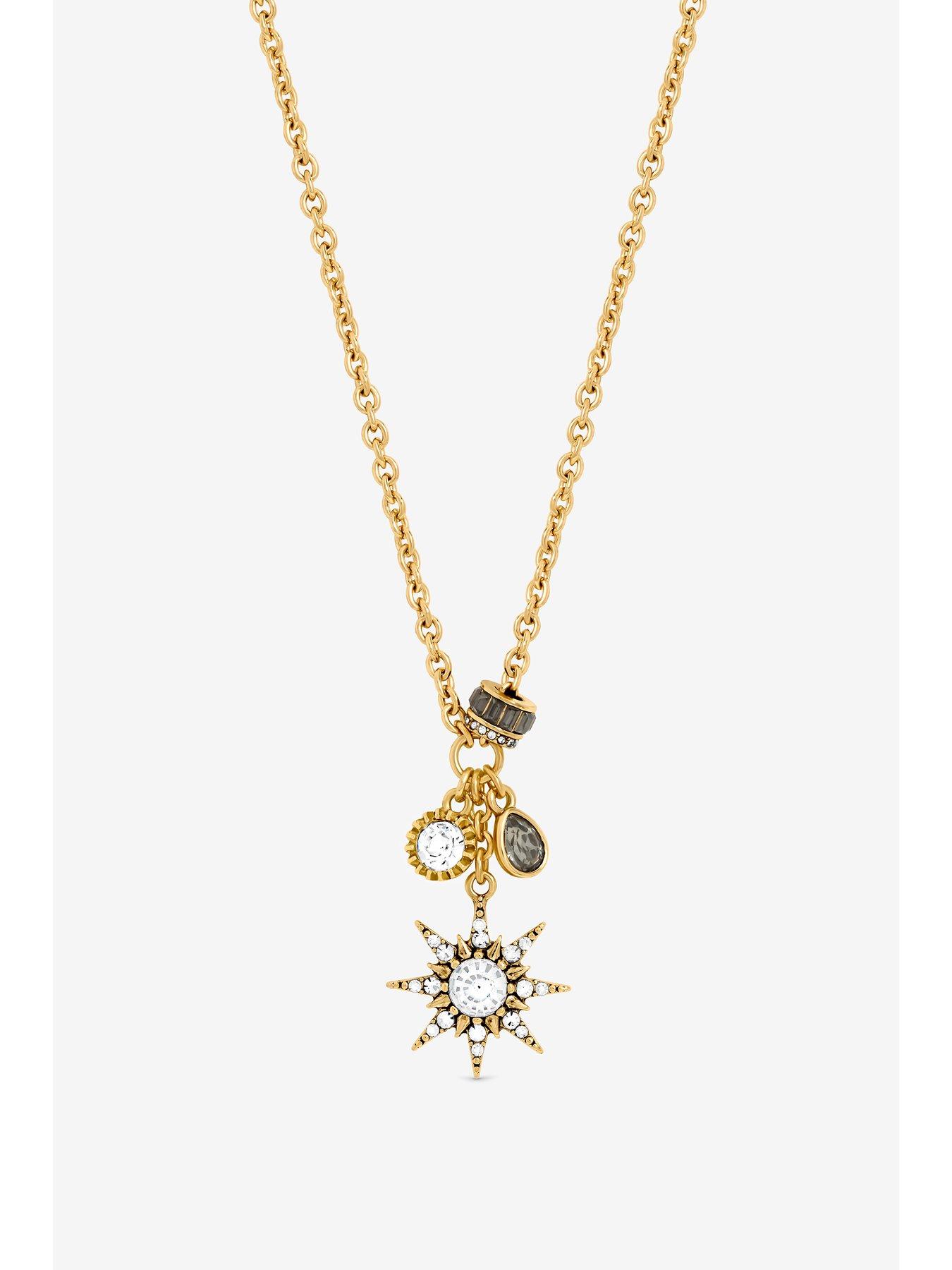 Image 2 of 5 of Mood Gold Plated Celestial Pendant Gift Boxed