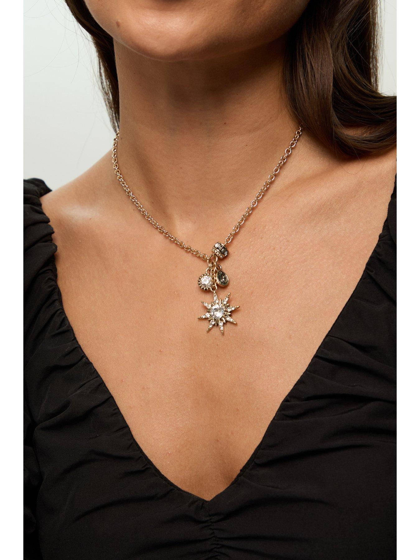 Image 3 of 5 of Mood Gold Plated Celestial Pendant Gift Boxed
