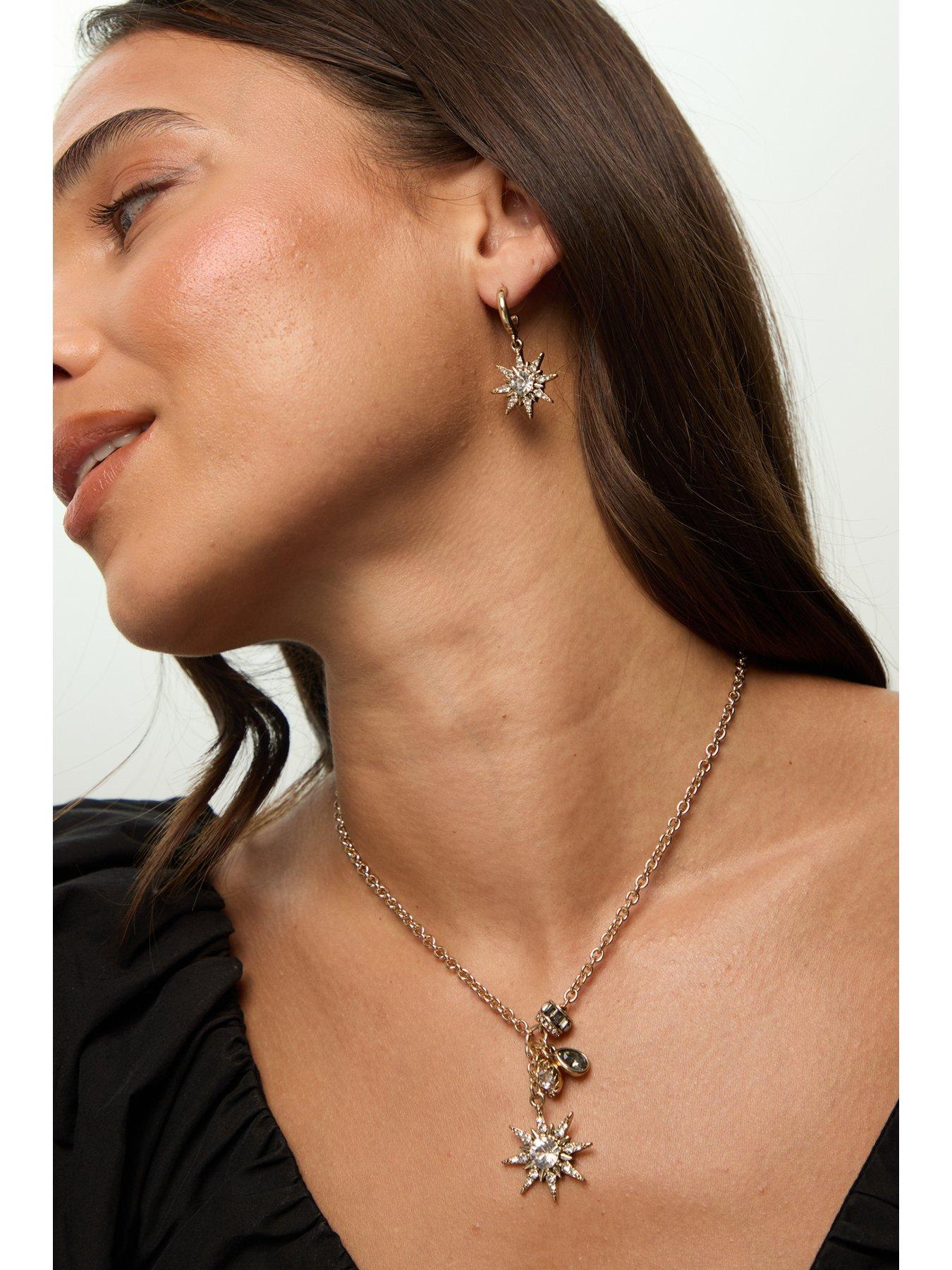 Image 5 of 5 of Mood Gold Plated Celestial Pendant Gift Boxed