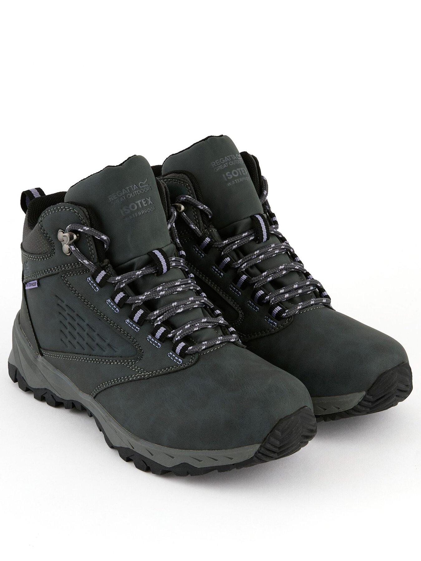  image of regatta-womens-amble-waterproof-walking-boots-grey