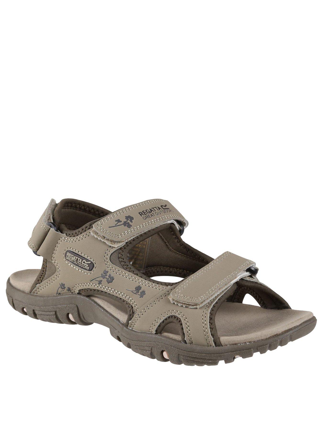 Image 2 of 6 of Regatta Womens Haris Sandals - Brown