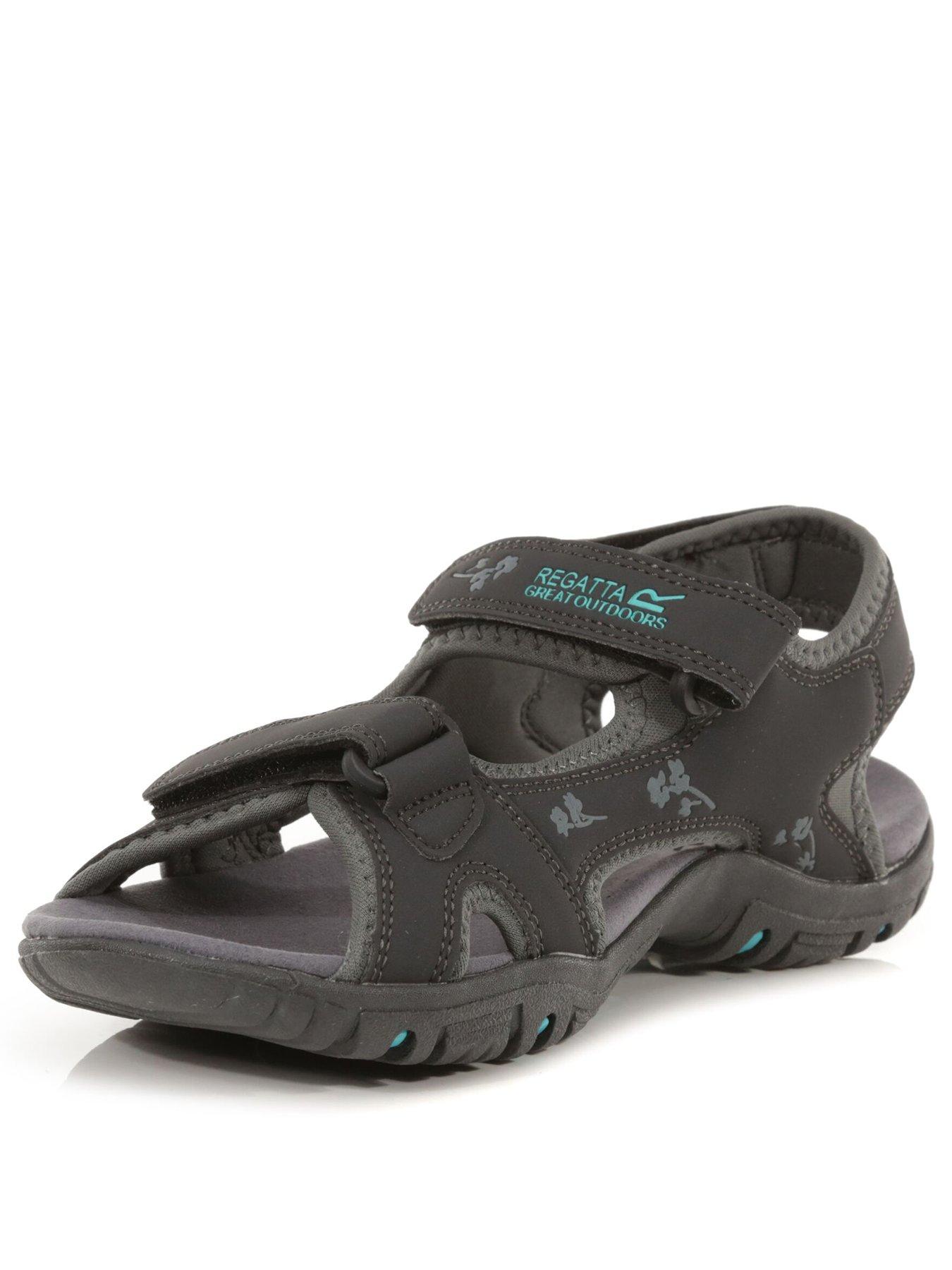  image of regatta-womens-haris-sandals-grey