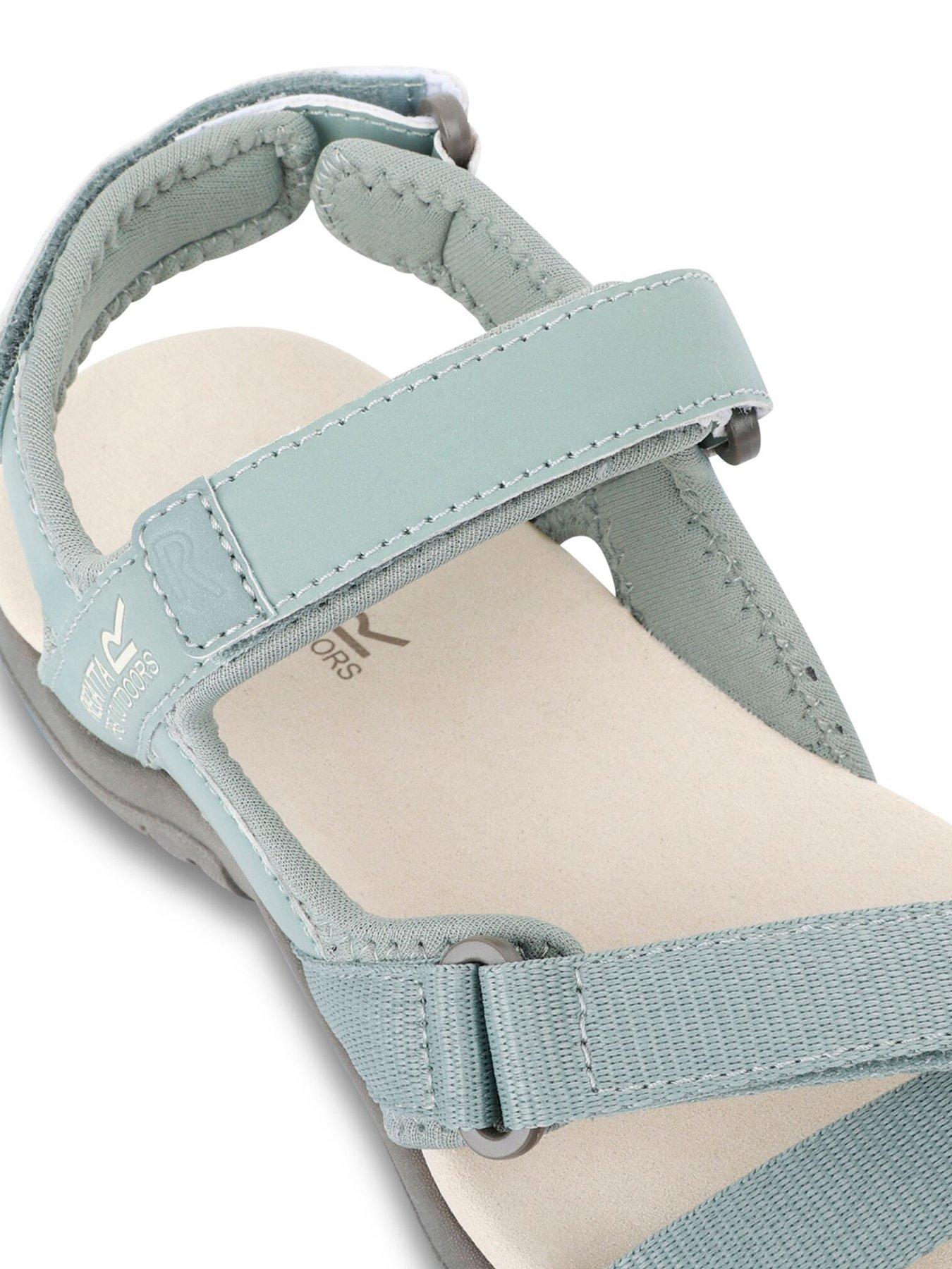 Image 7 of 7 of Regatta Womens Santa Clara 2 Sandals - Green