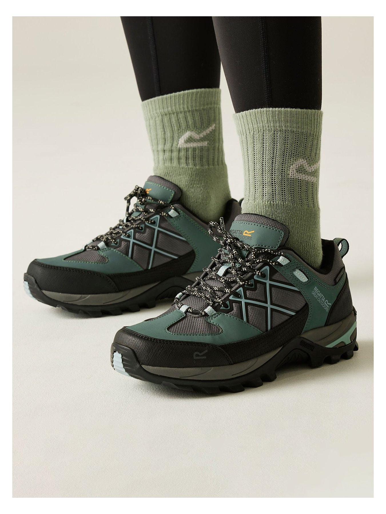 Image 4 of 7 of Regatta Womens Samaris Iii Hiking Shoes - Green
