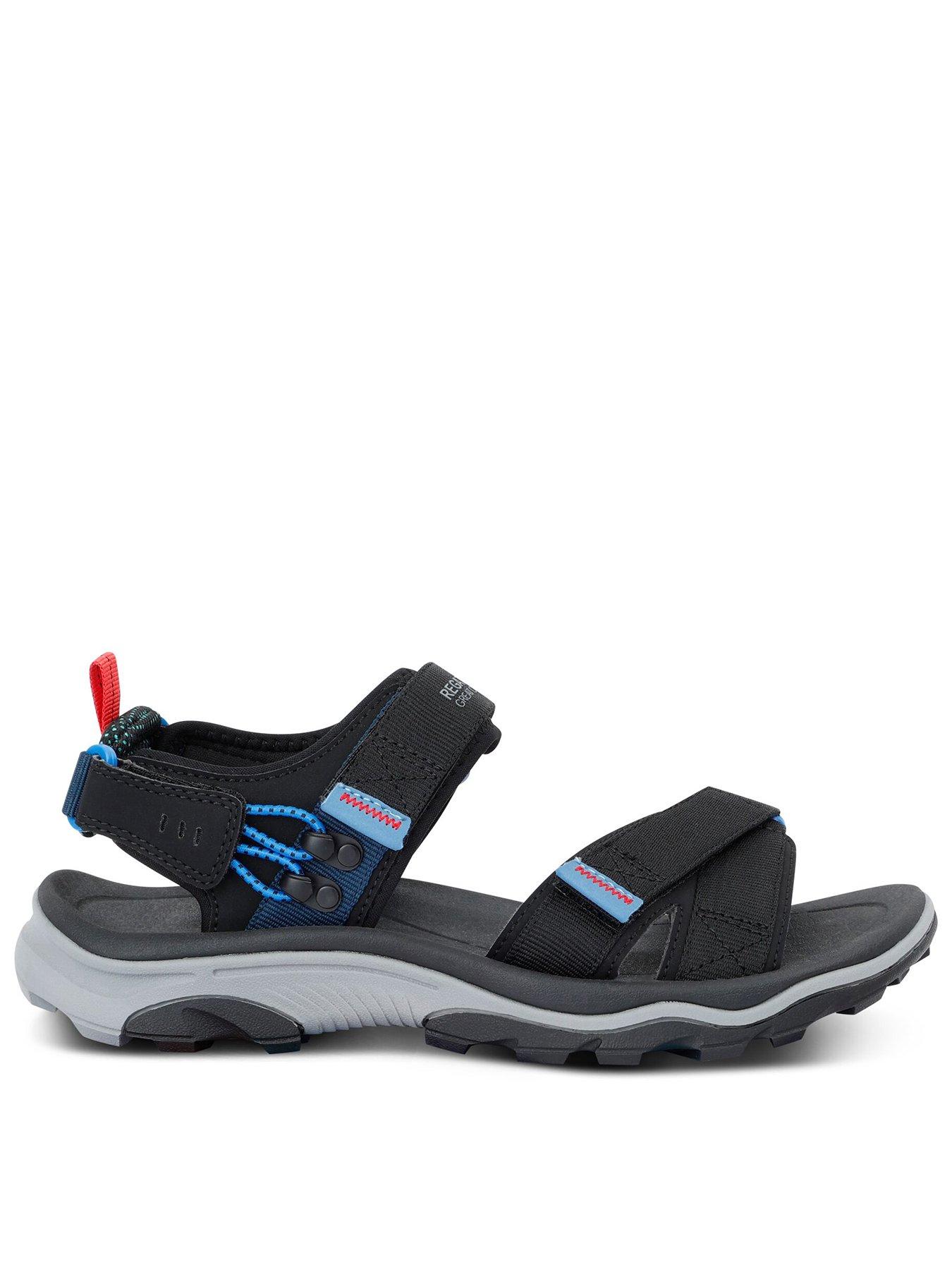 front image of regatta-mens-blaze-sandal-black