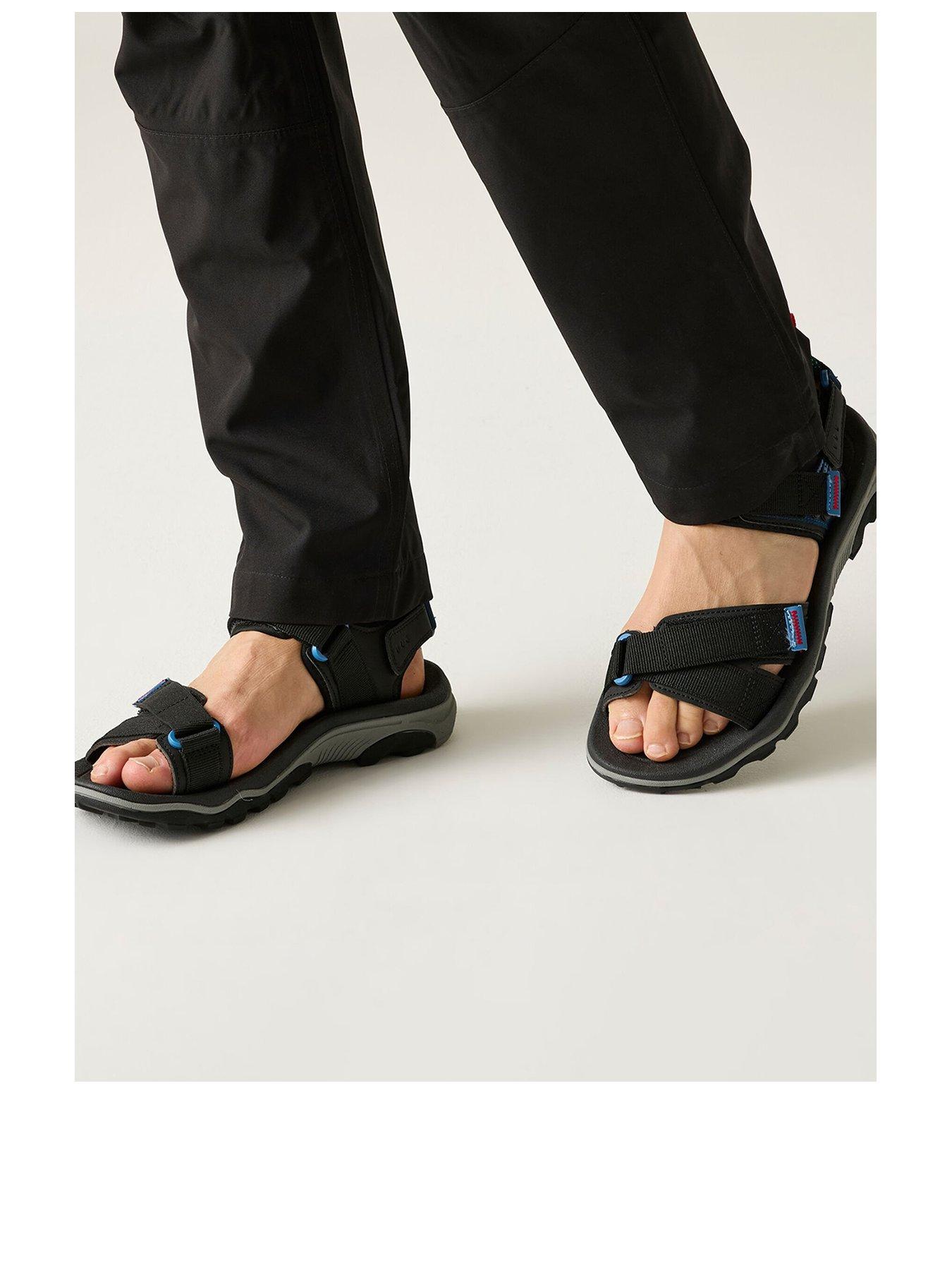 stillFront image of regatta-mens-blaze-sandal-black