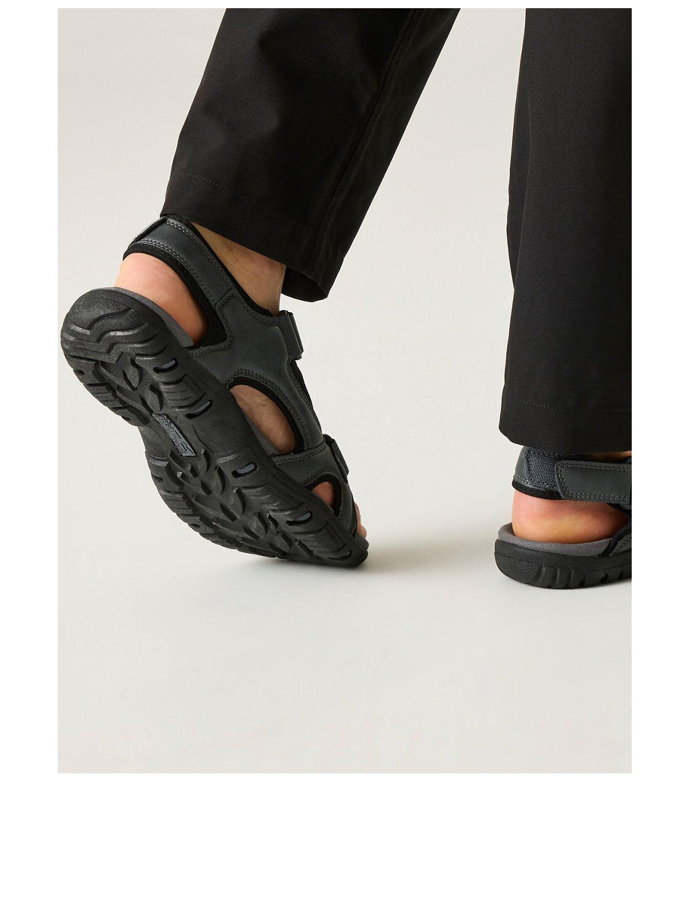  image of regatta-mens-haris-sandals-grey