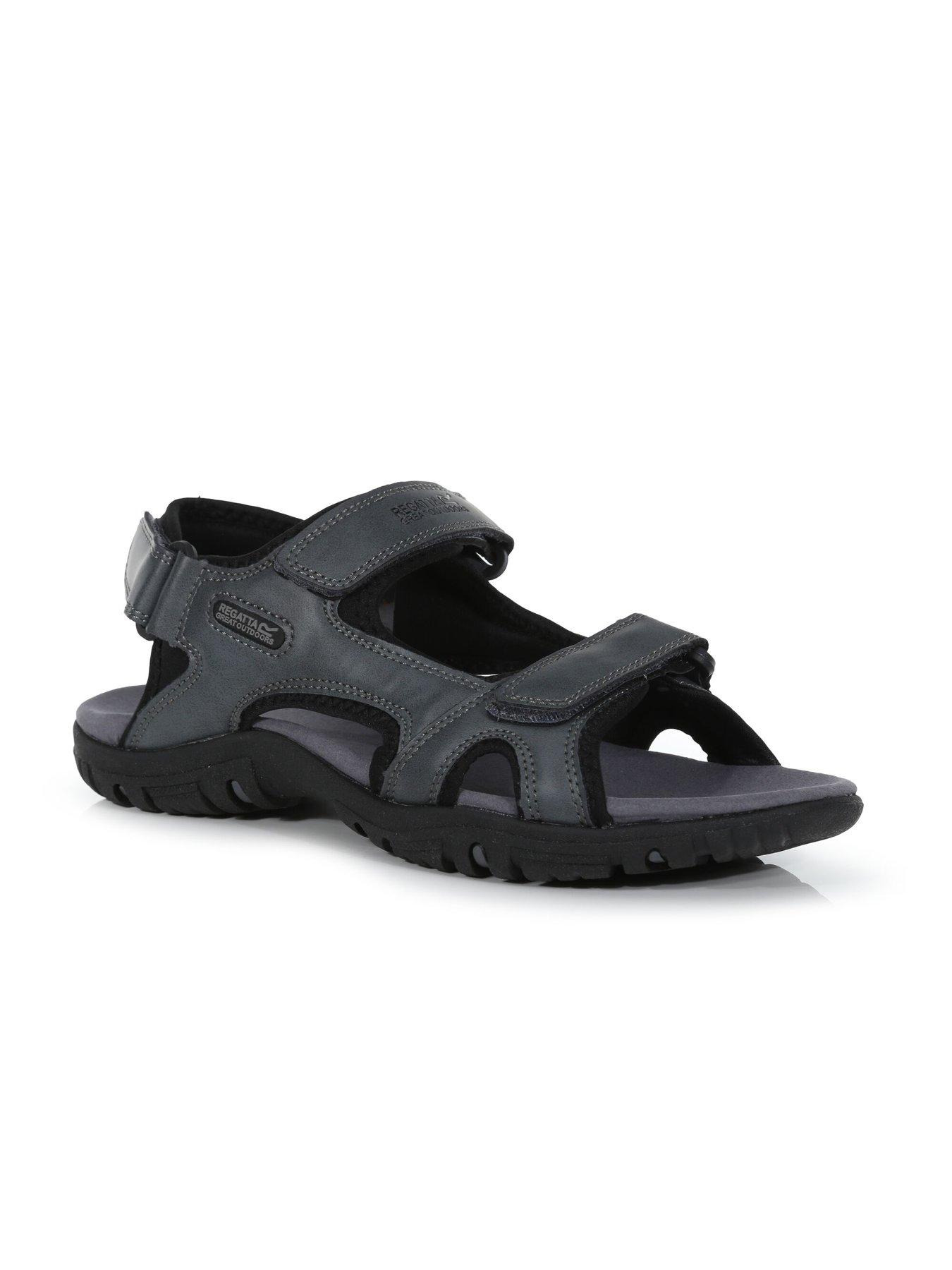  image of regatta-mens-haris-sandals-grey