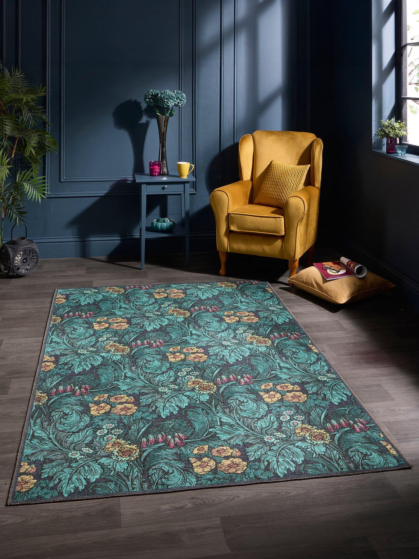 Laurence Llewelyn-Bowen LLB - Hedgerovia Teal - 061 x 230